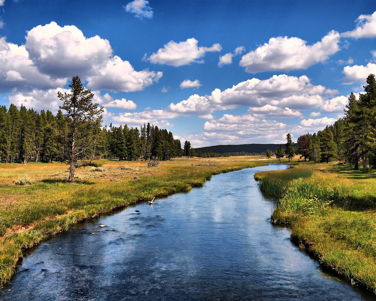 Große malerische Landschaft Wallpaper (2) #10 - 1280x1024