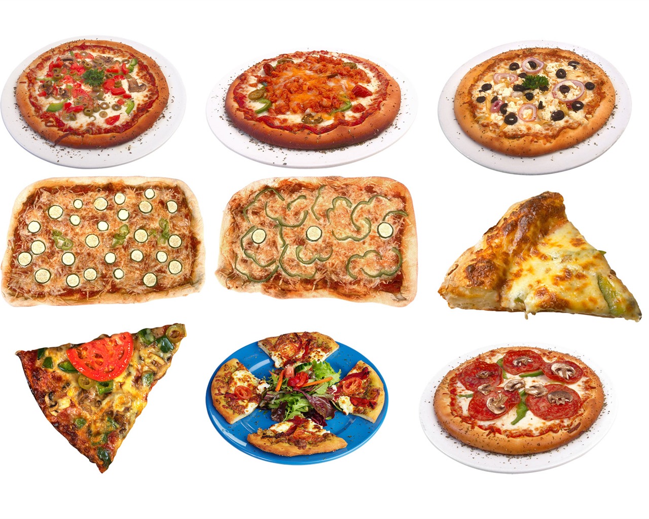 피자 식품 월페이퍼 (3) #17 - 1280x1024