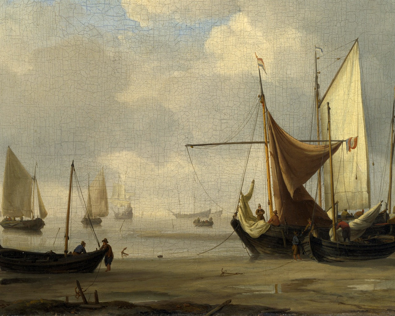 伦敦画廊帆船 壁纸(一)20 - 1280x1024