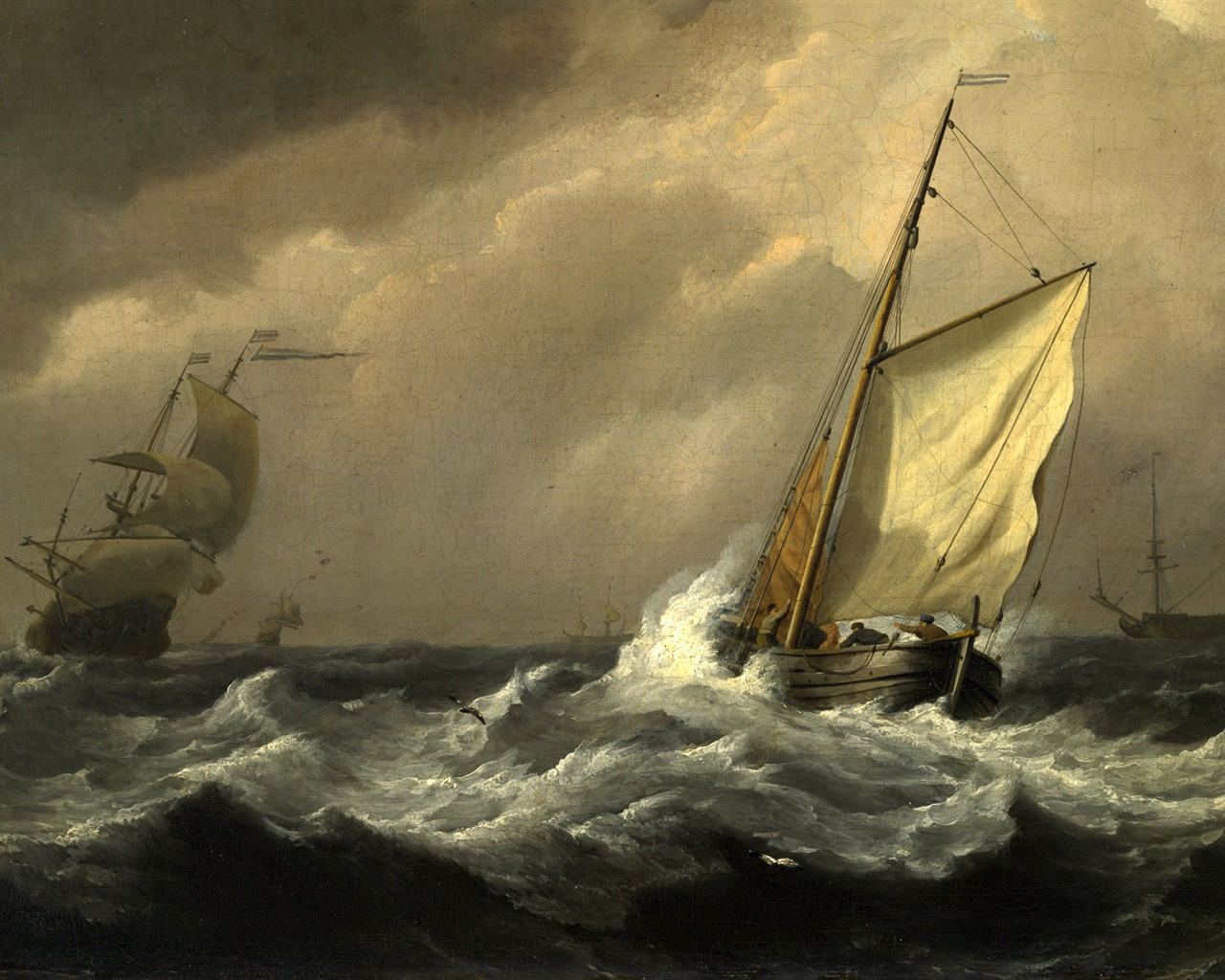伦敦画廊帆船 壁纸(二)14 - 1280x1024