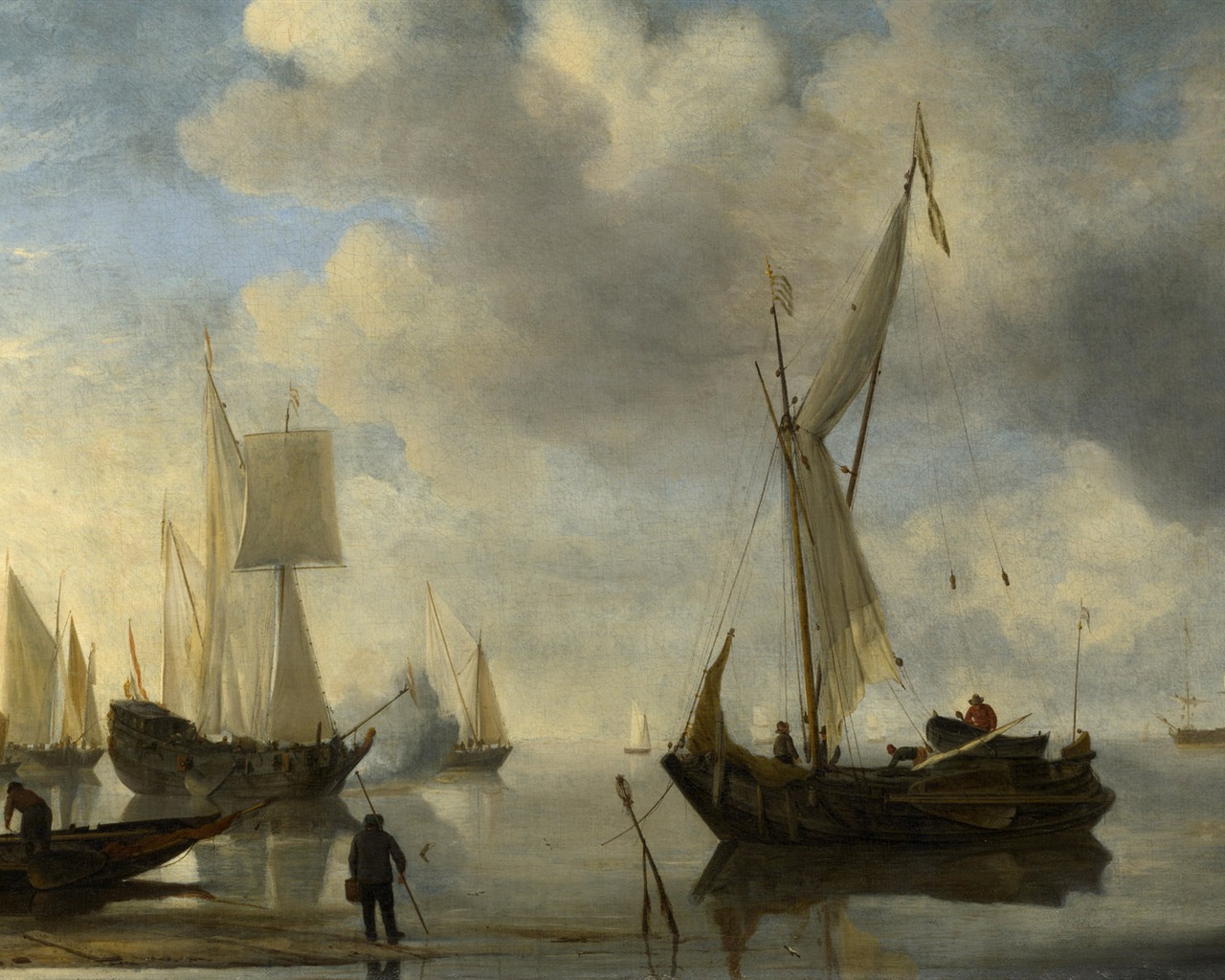 伦敦画廊帆船 壁纸(二)16 - 1280x1024