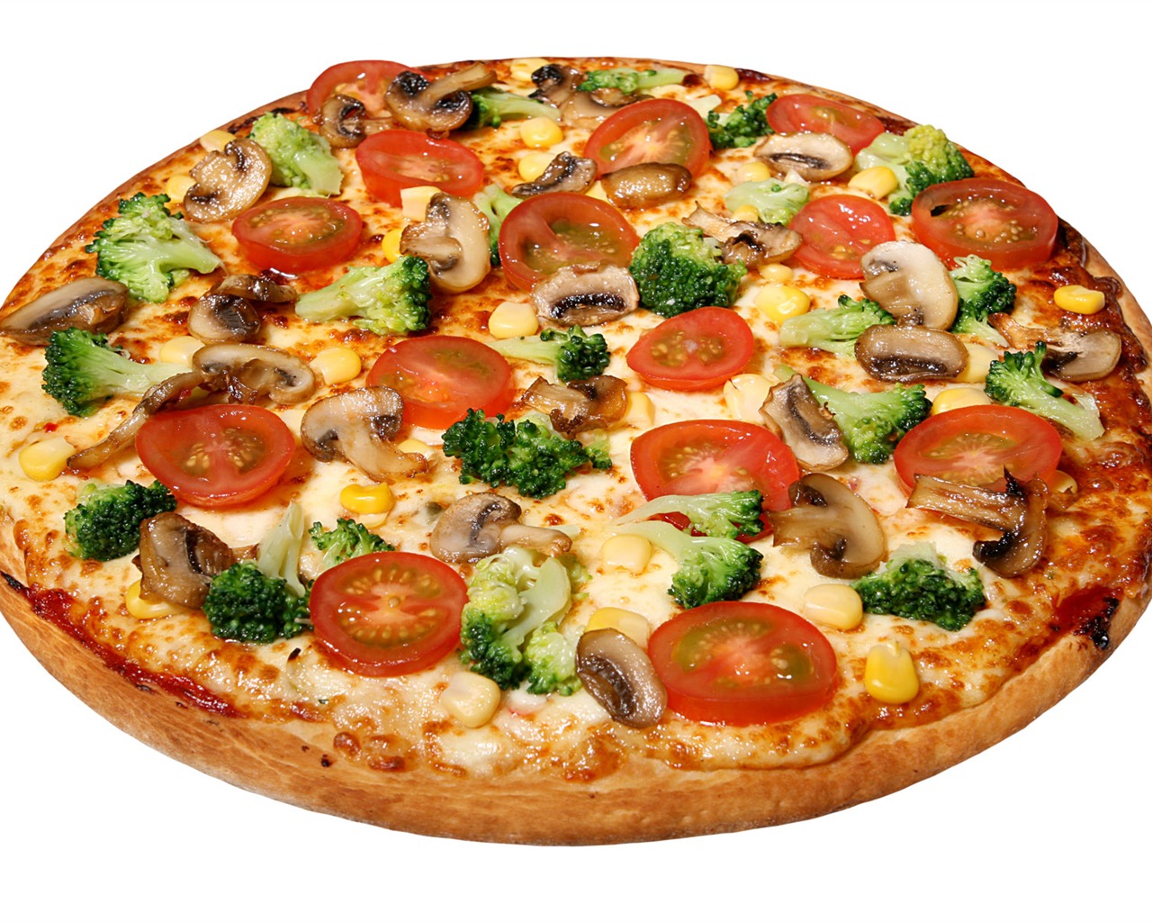 Pizza Jídlo tapety (4) #18 - 1280x1024