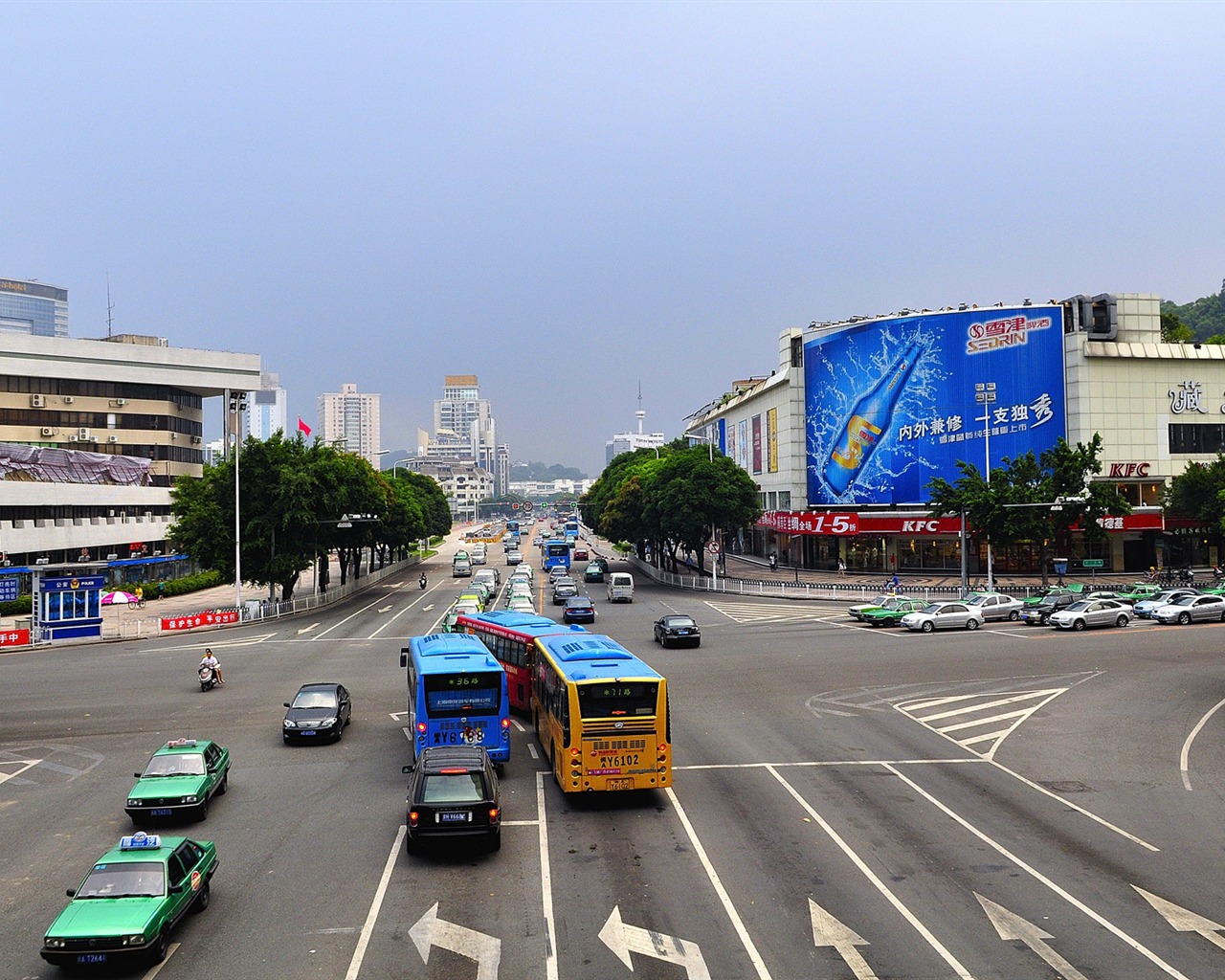 rue Fuzhou avec la prise de vue (photo Travaux de changement) #3 - 1280x1024