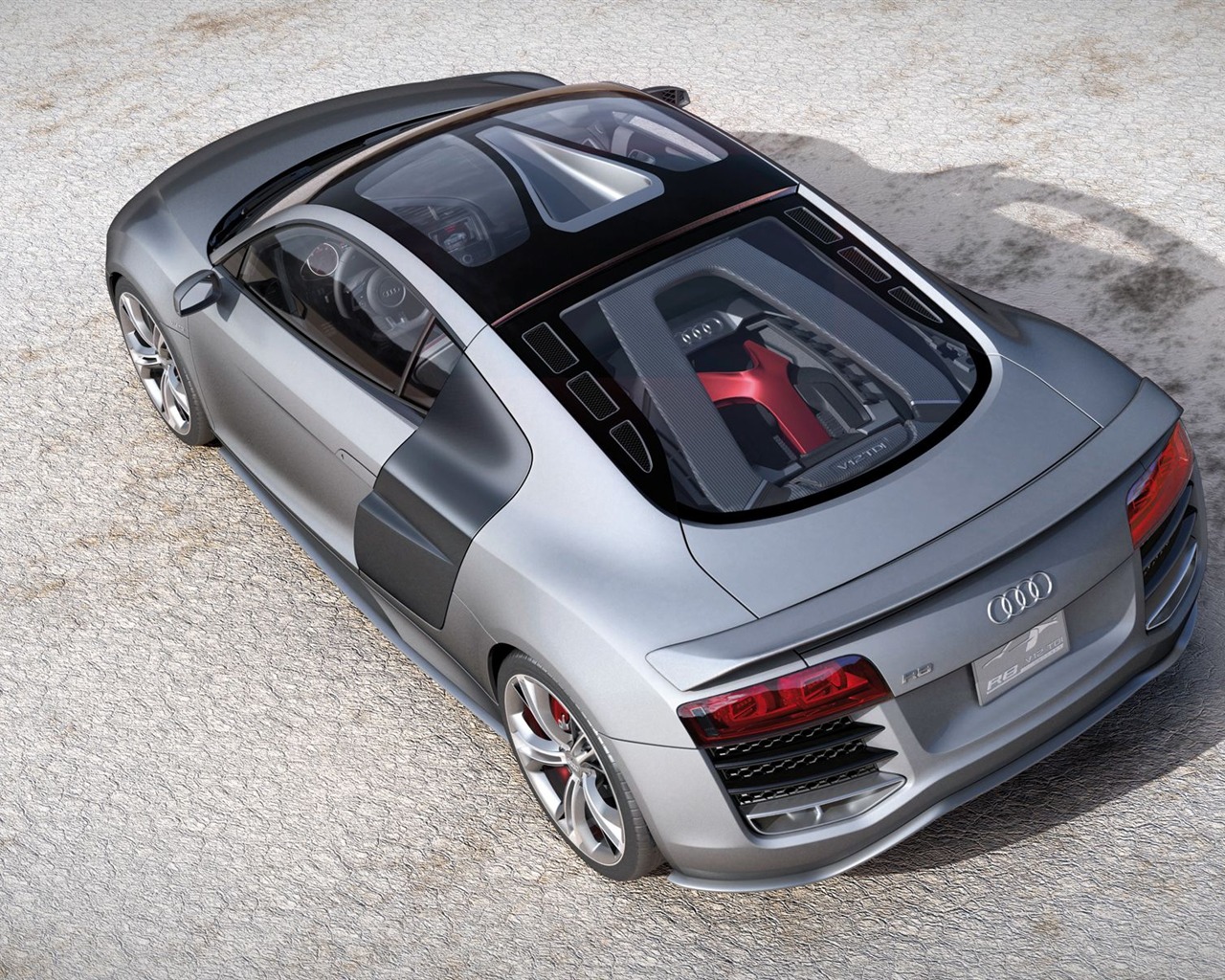 concepto de fondo de pantalla de coches Audi (2) #1 - 1280x1024