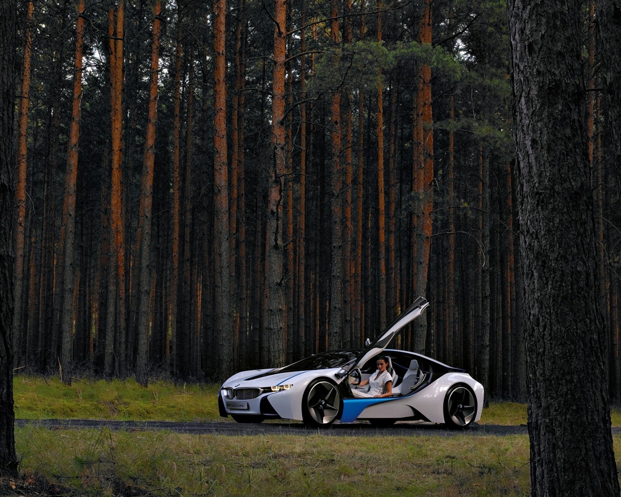 BMW concept car wallpaper (2) #12 - 1280x1024