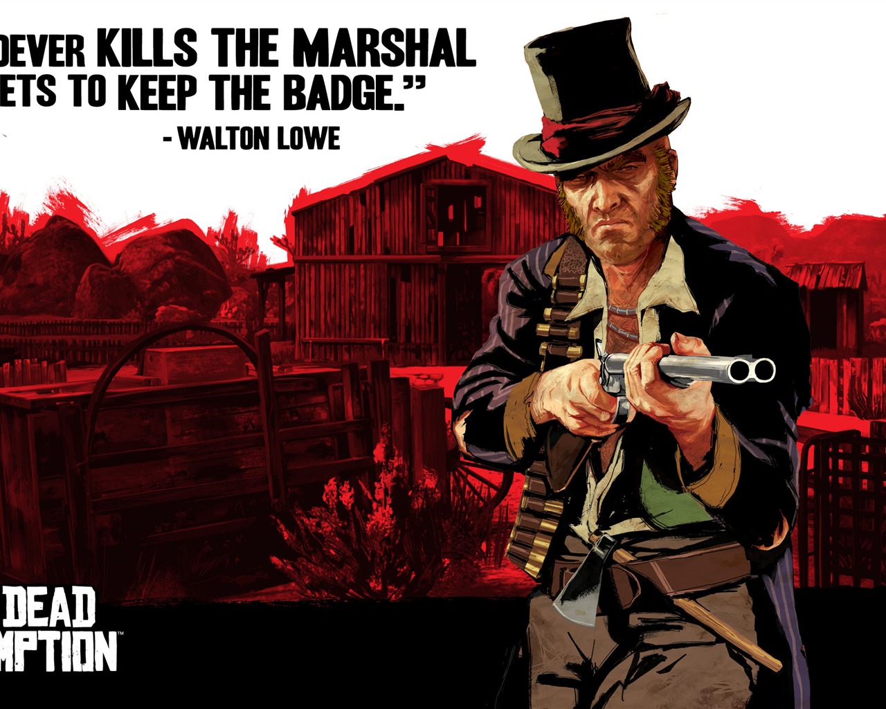 Red Dead Redemption HD Wallpaper #24 - 1280x1024