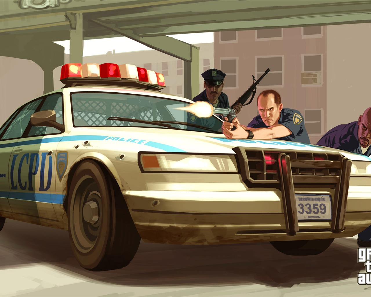 Grand Theft Auto: Vice City HD tapetu #4 - 1280x1024