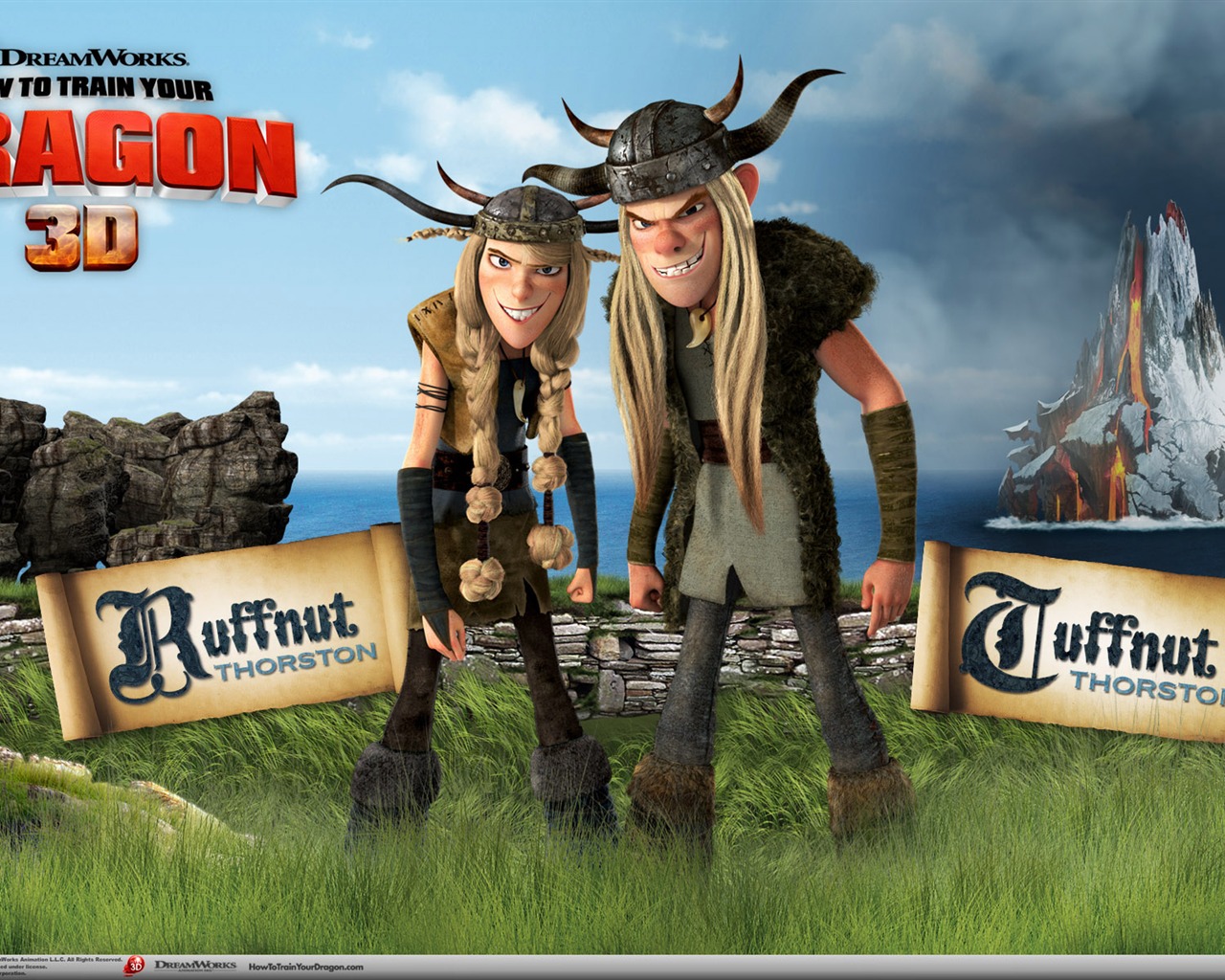 How to Train Your Dragon HD wallpaper #20 - 1280x1024