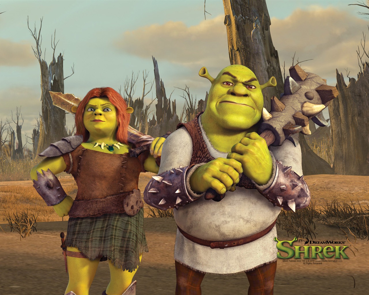 Shrek Forever After 怪物史莱克4 高清壁纸3 - 1280x1024