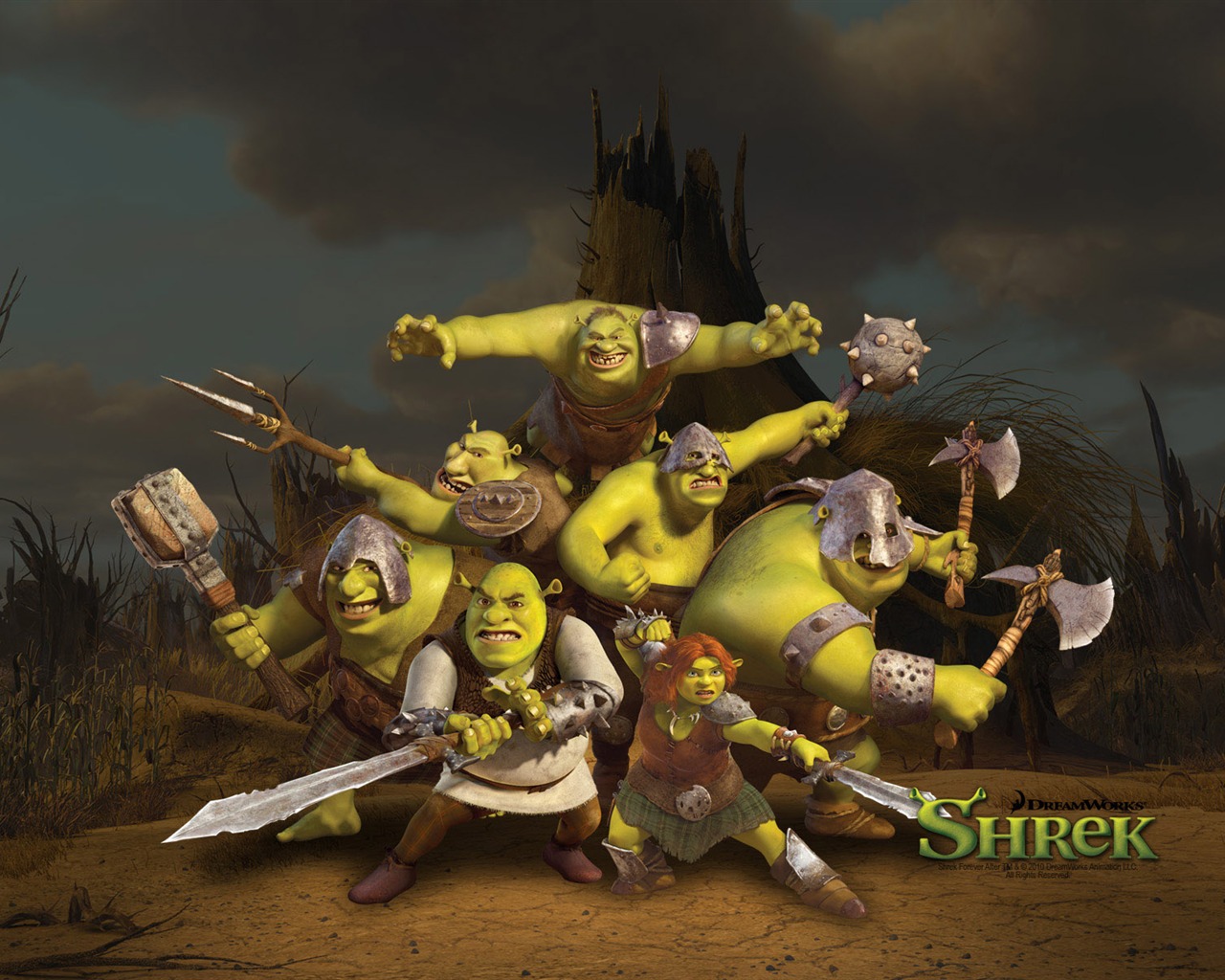 Shrek Forever After HD Wallpaper #10 - 1280x1024
