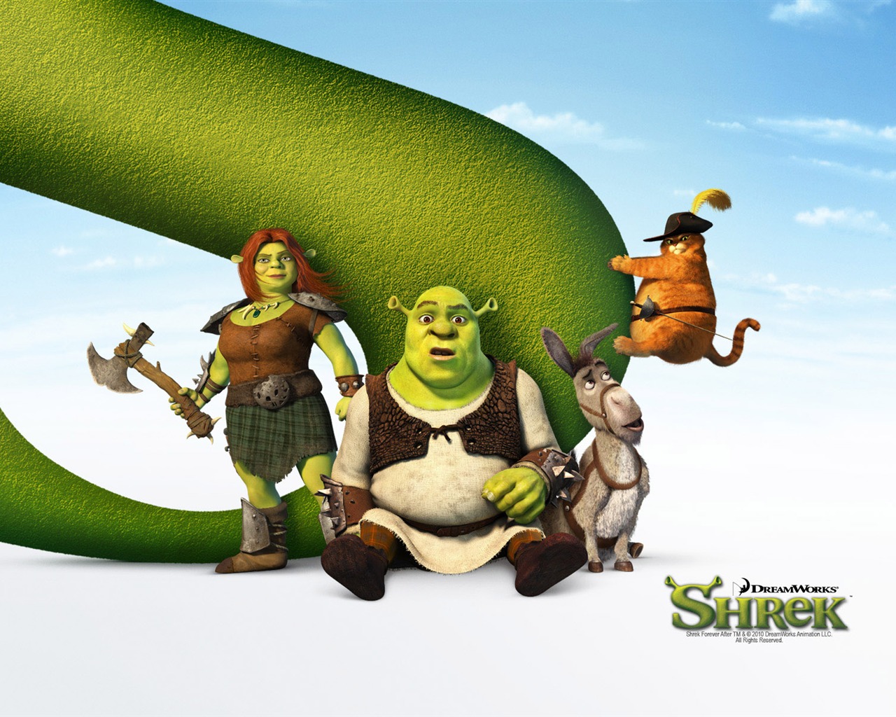 Shrek Forever After 怪物史莱克4 高清壁纸16 - 1280x1024