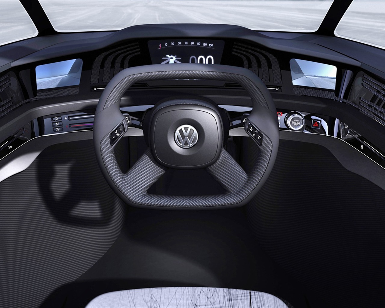 Volkswagen Concept Car Wallpaper (1) #14 - 1280x1024