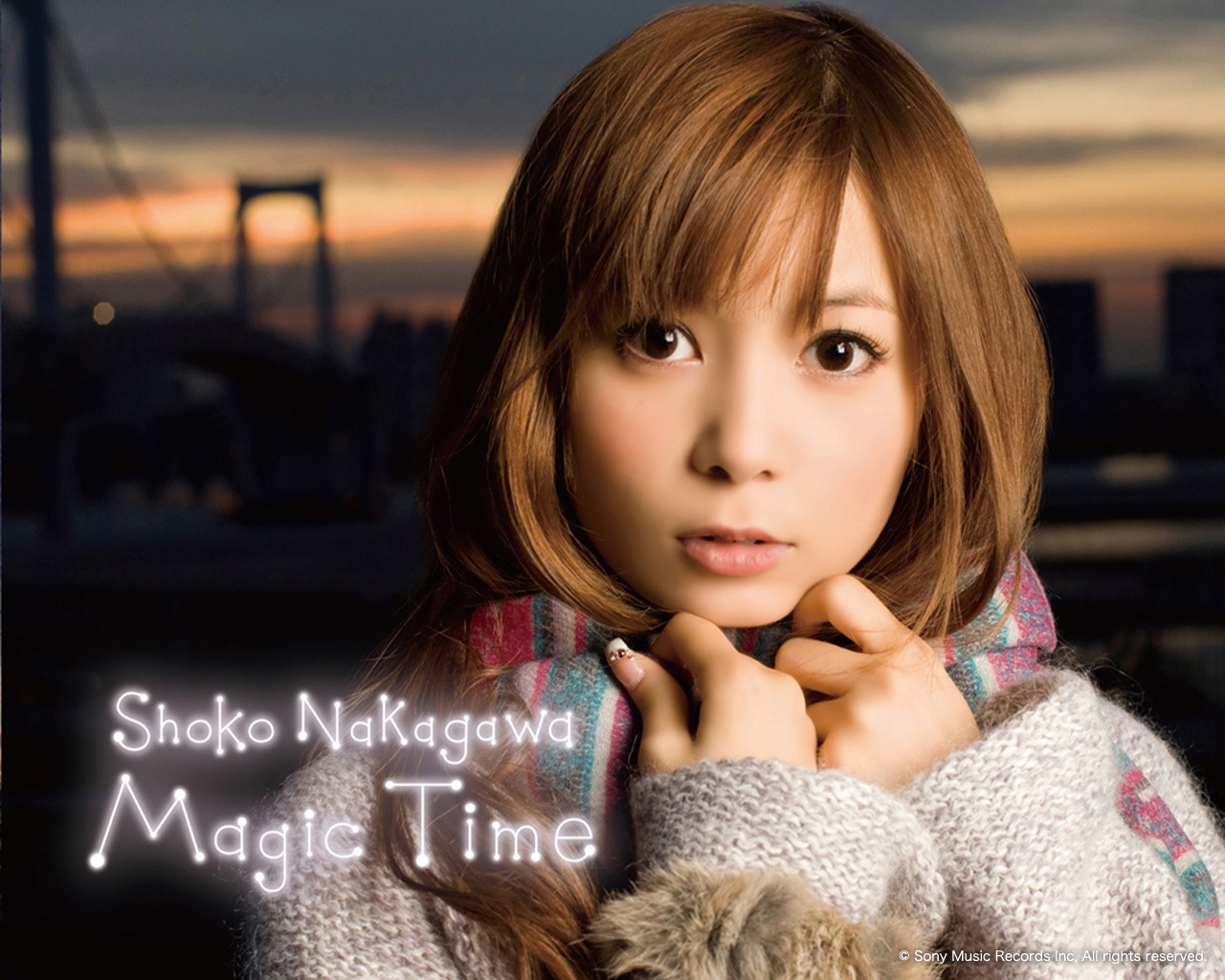 Shoko Nakagawa hermoso fondo de pantalla #18 - 1280x1024