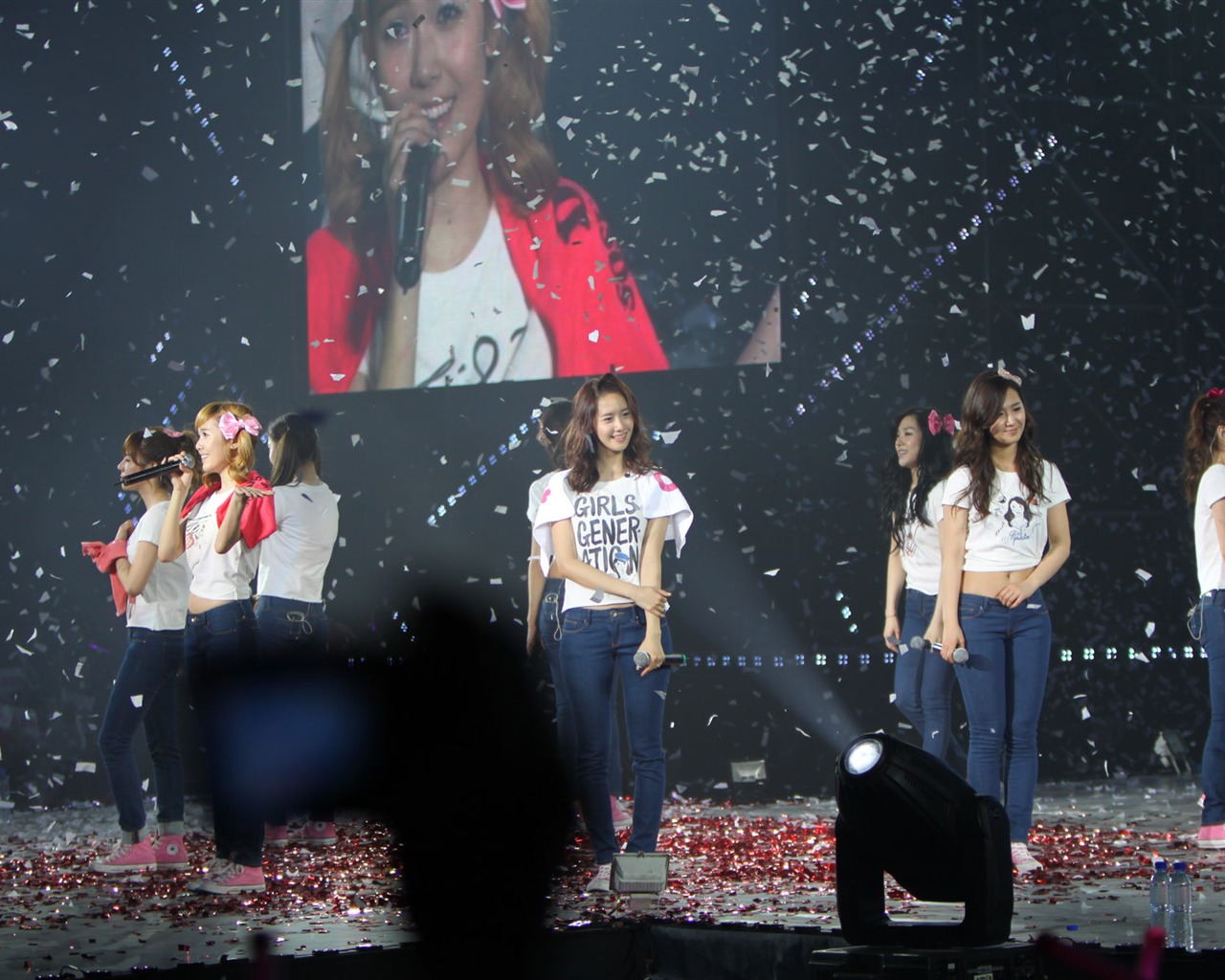 Fond d'écran Girls Generation concert (1) #10 - 1280x1024