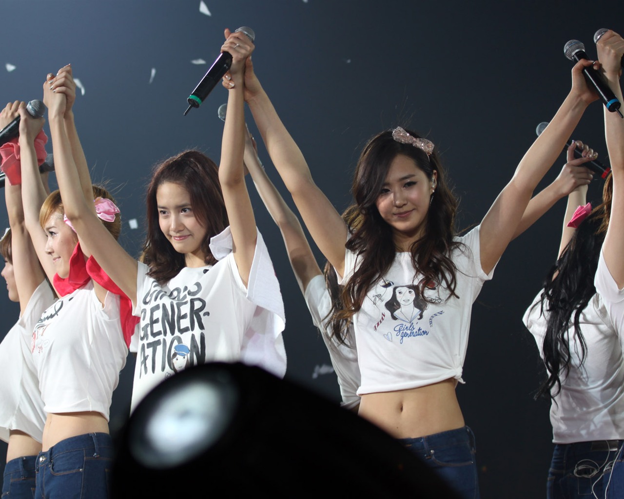 Fond d'écran Girls Generation concert (2) #4 - 1280x1024