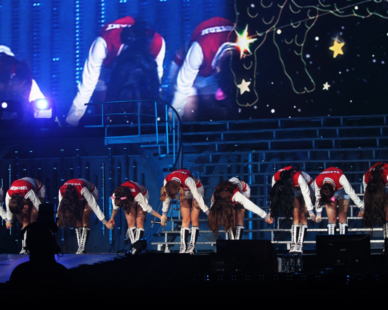 Fond d'écran Girls Generation concert (2) #7 - 1280x1024