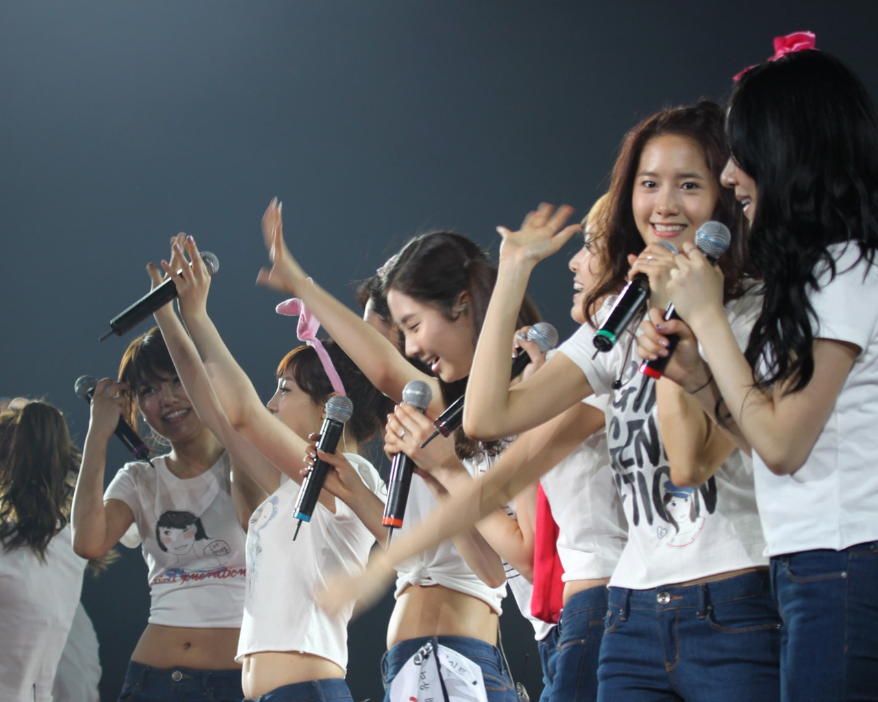 Fond d'écran Girls Generation concert (2) #18 - 1280x1024