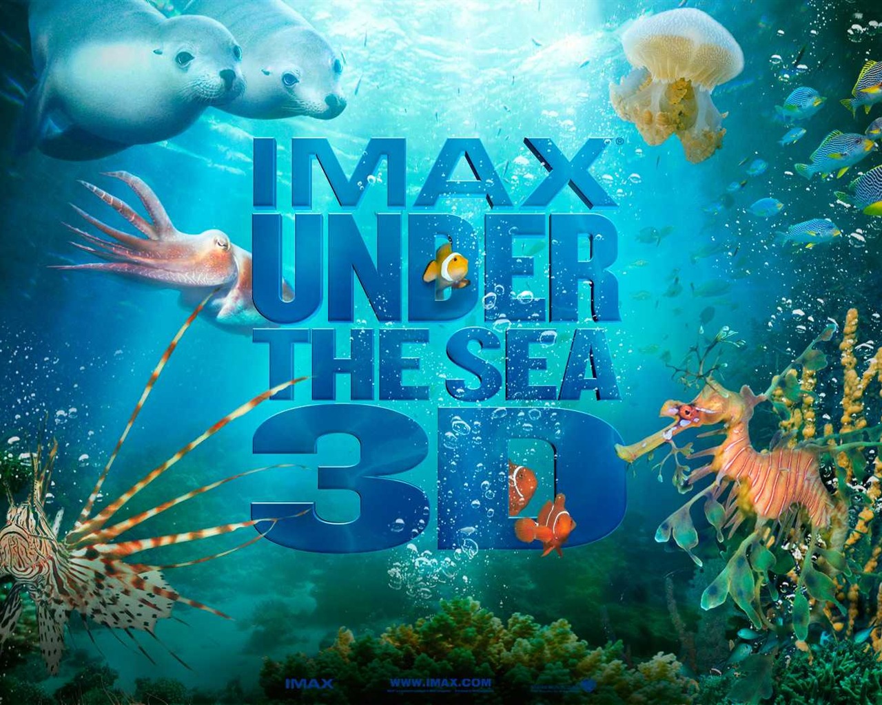 Under the Sea 3D 海底世界3D 高清壁纸48 - 1280x1024