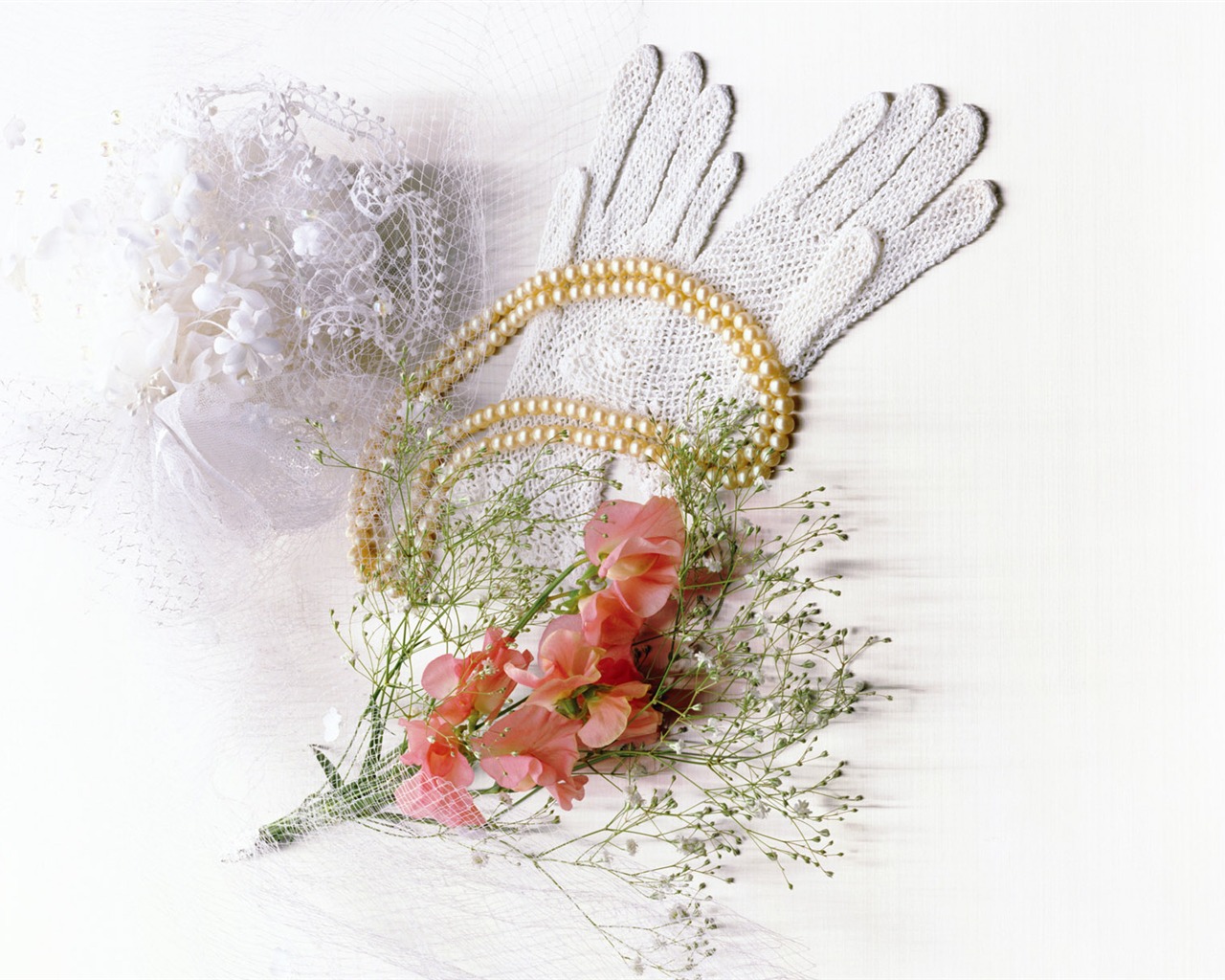 Svatby a květiny tapety (1) #18 - 1280x1024