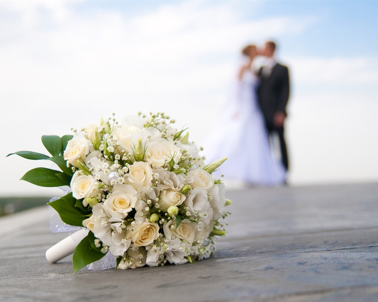 결혼식과 꽃 벽지 (2) #18 - 1280x1024