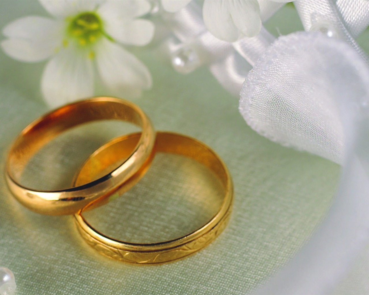 Mariage et papier peint anneau de mariage (1) #16 - 1280x1024
