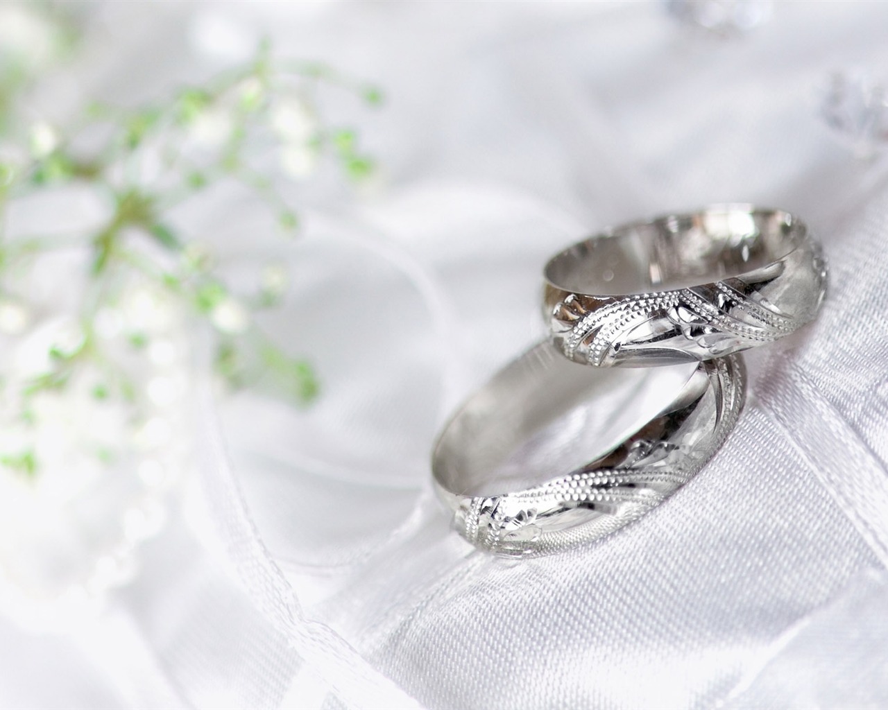 Свадьбы и свадебные кольца обои (1) #20 - 1280x1024