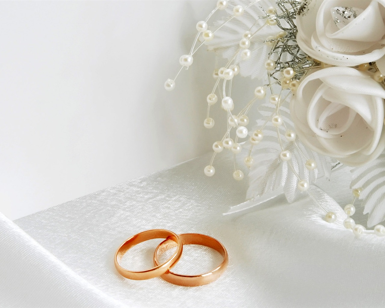 Свадьбы и свадебные кольца обои (2) #4 - 1280x1024