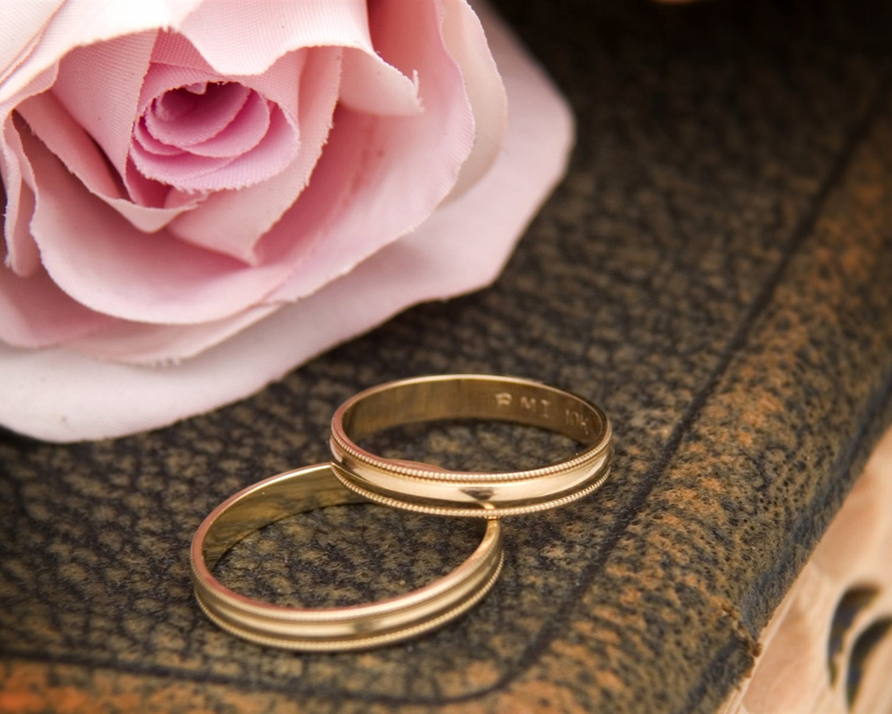 Свадьбы и свадебные кольца обои (2) #15 - 1280x1024