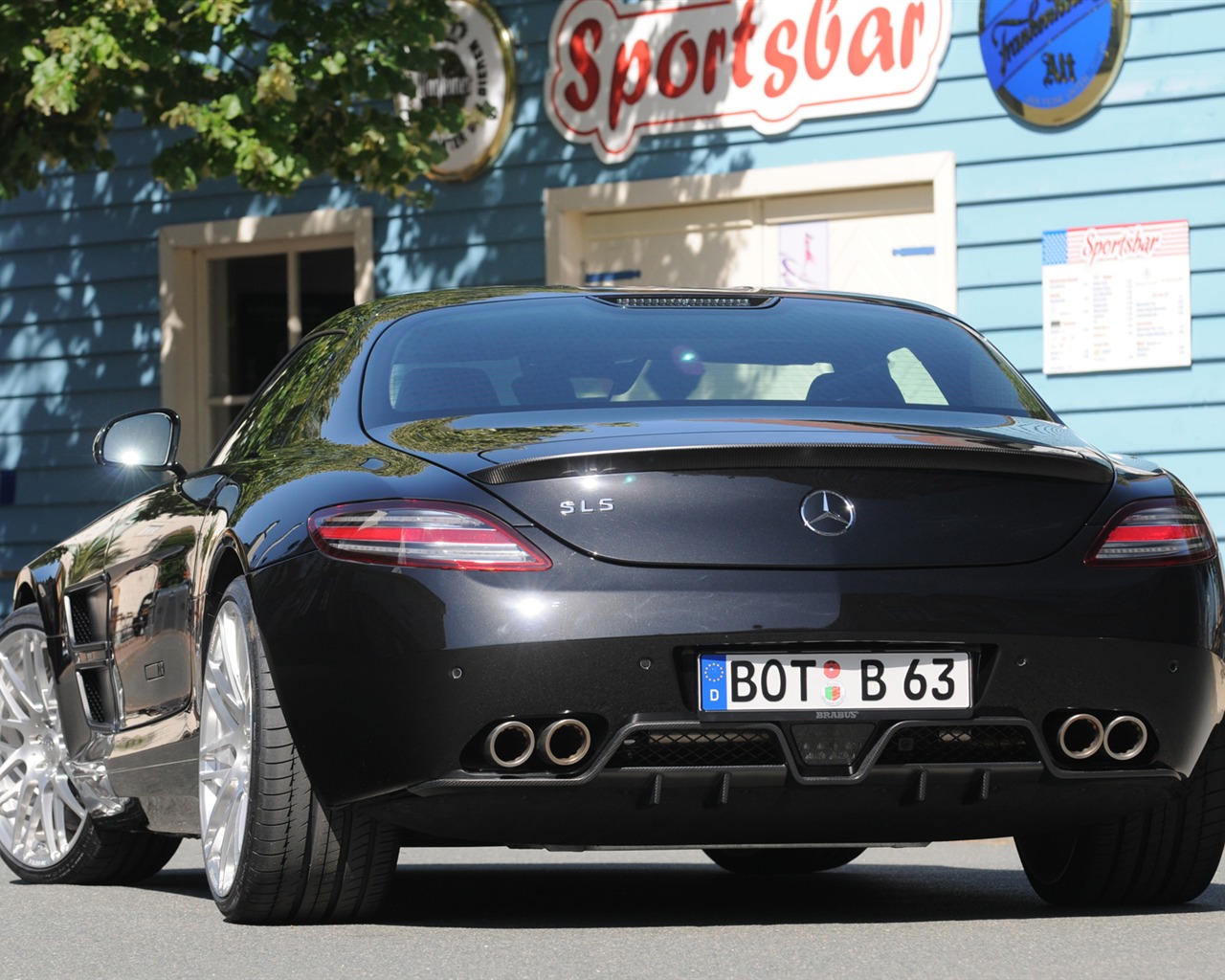 Brabus Mercedes-Benz SLS AMG - 2010 HD обои #3 - 1280x1024