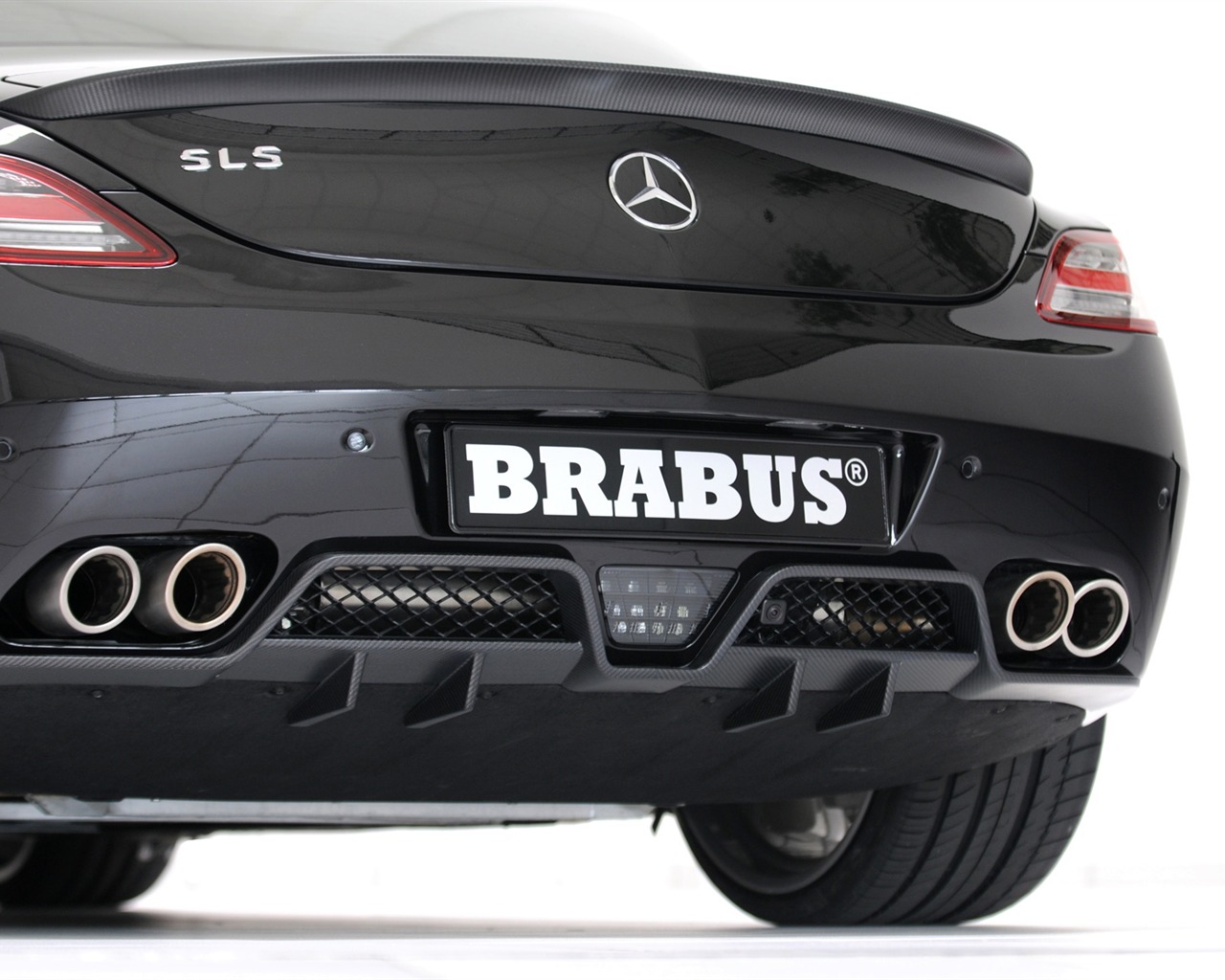Brabus 벤츠 AMG 뒷좌석 SLS - 2010의 HD 벽지 #17 - 1280x1024
