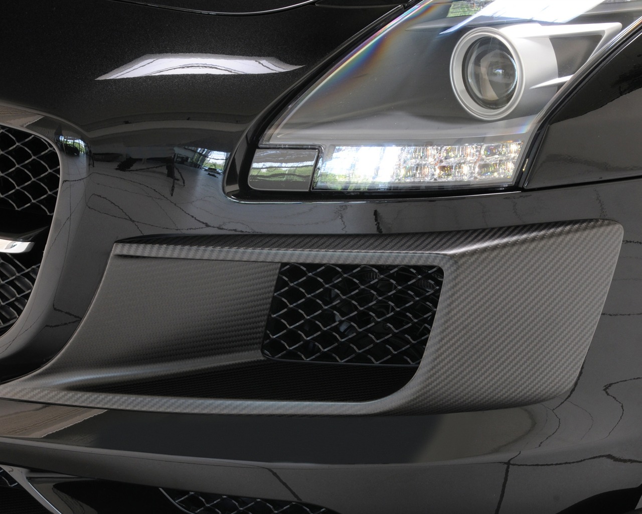 Brabus 벤츠 AMG 뒷좌석 SLS - 2010의 HD 벽지 #18 - 1280x1024
