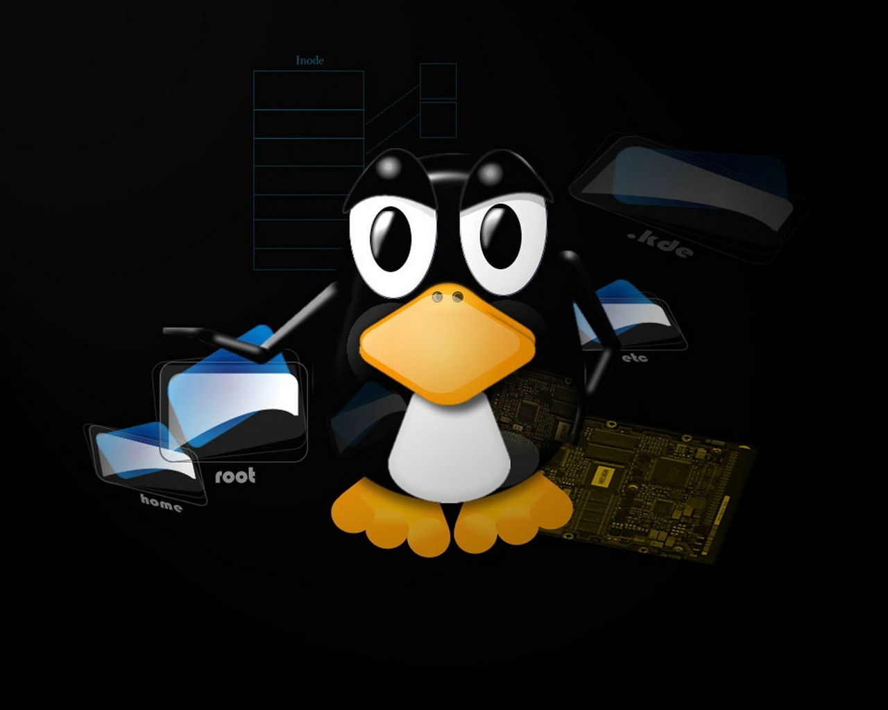 Linux обои (2) #4 - 1280x1024