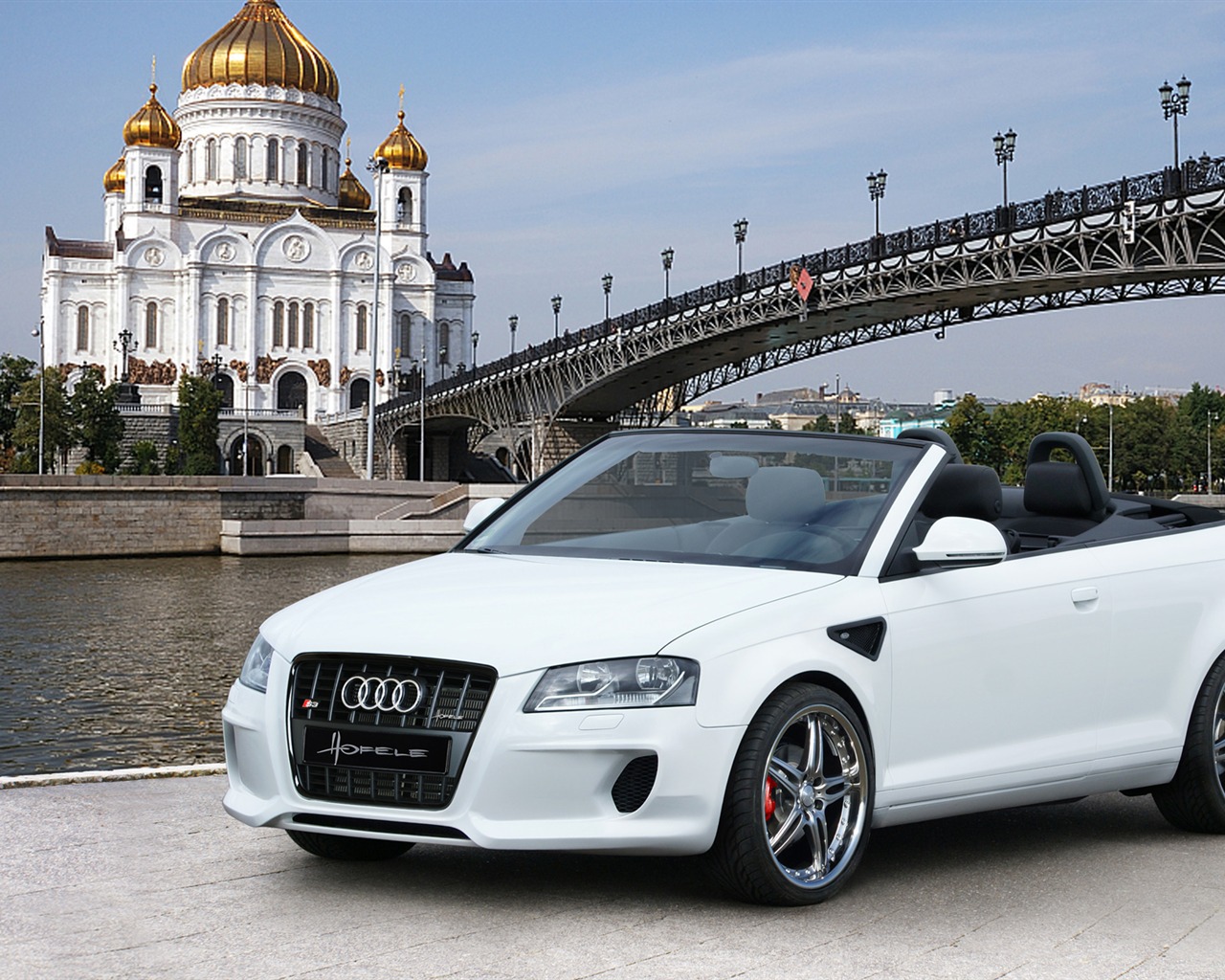 Hofele Audi A3 Cabrio HD wallpaper #1 - 1280x1024