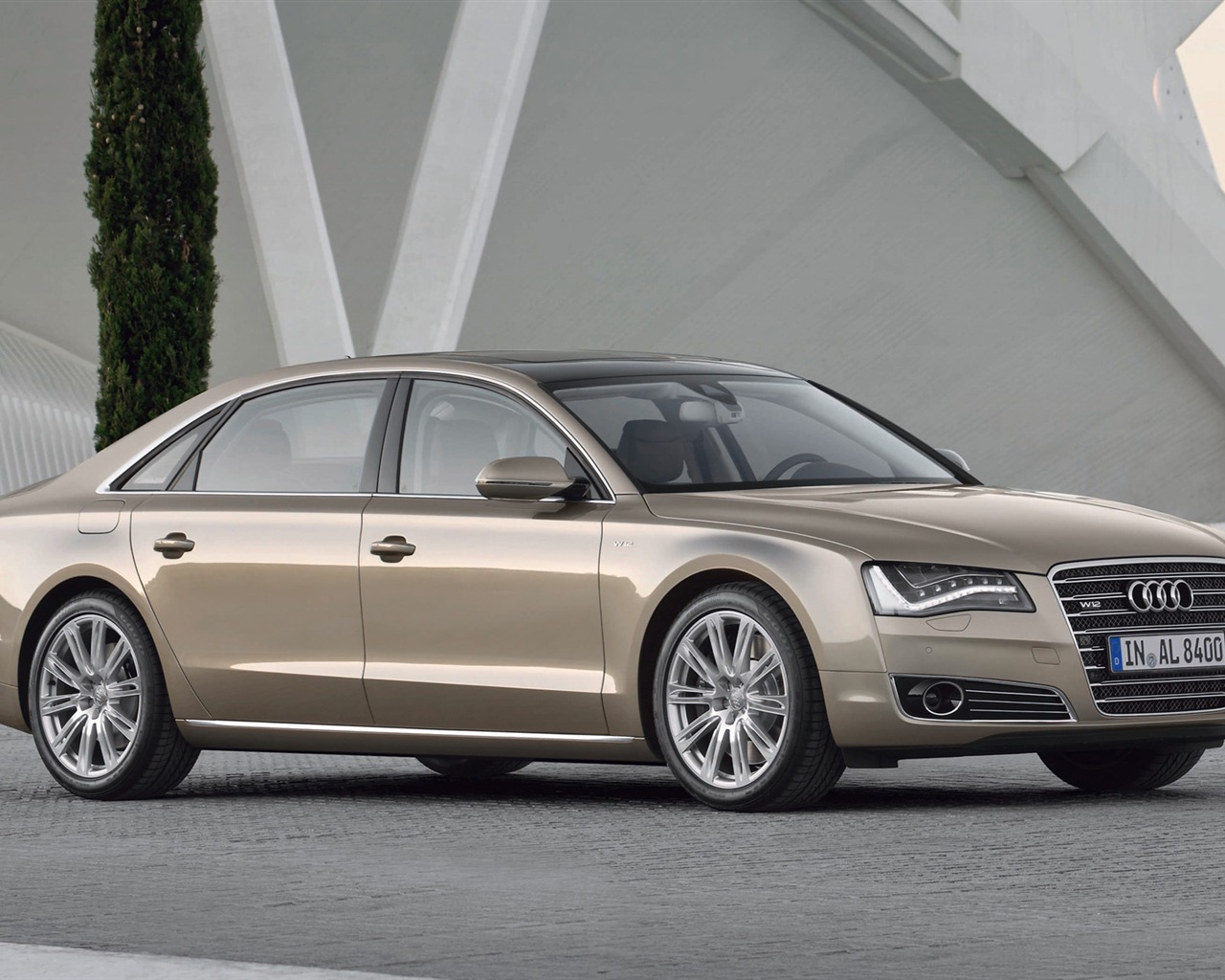 Audi A8 L W12 Quattro - 2010 HD wallpaper #11 - 1280x1024