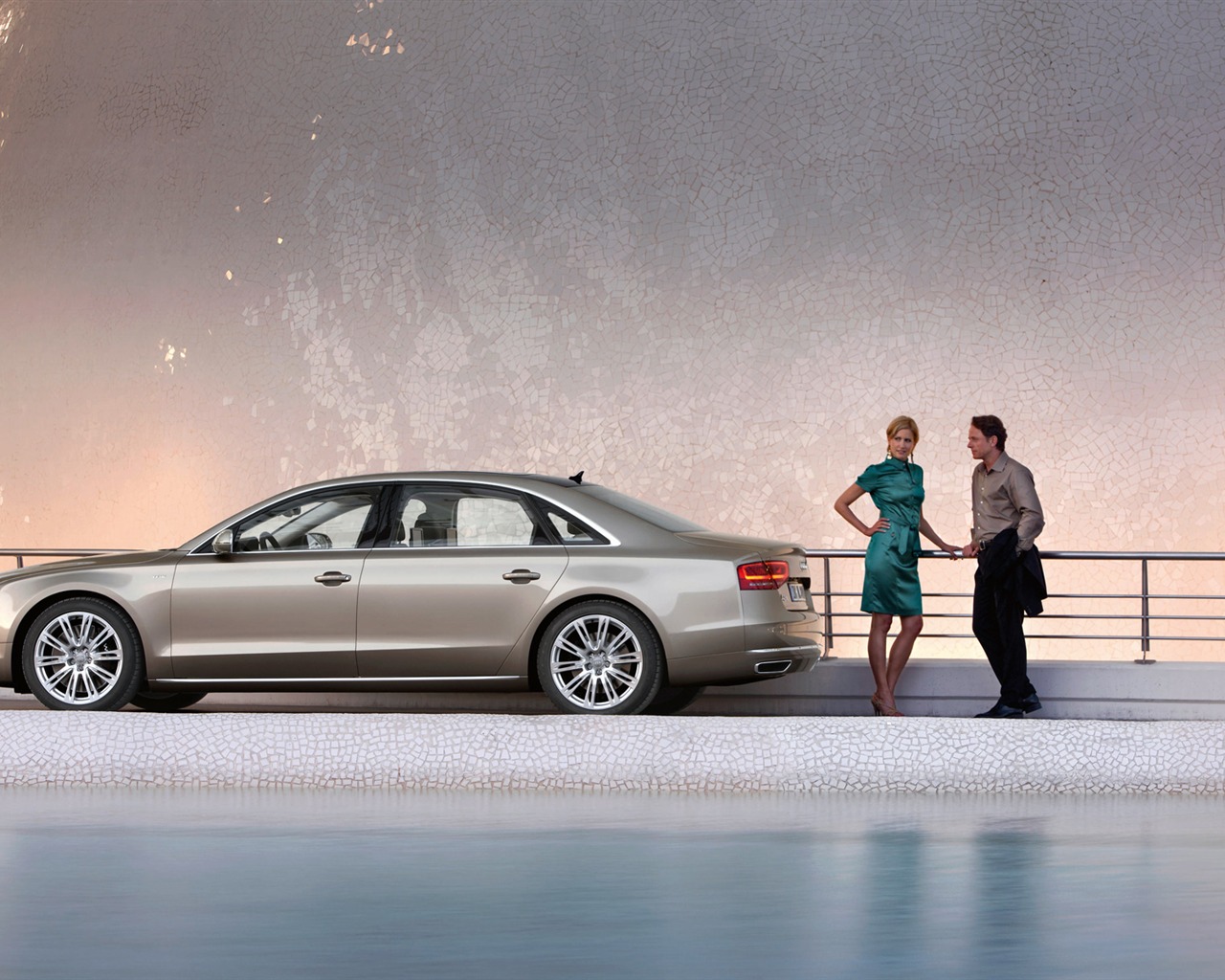 Audi A8 L W12 Quattro - 2010 HD wallpaper #15 - 1280x1024