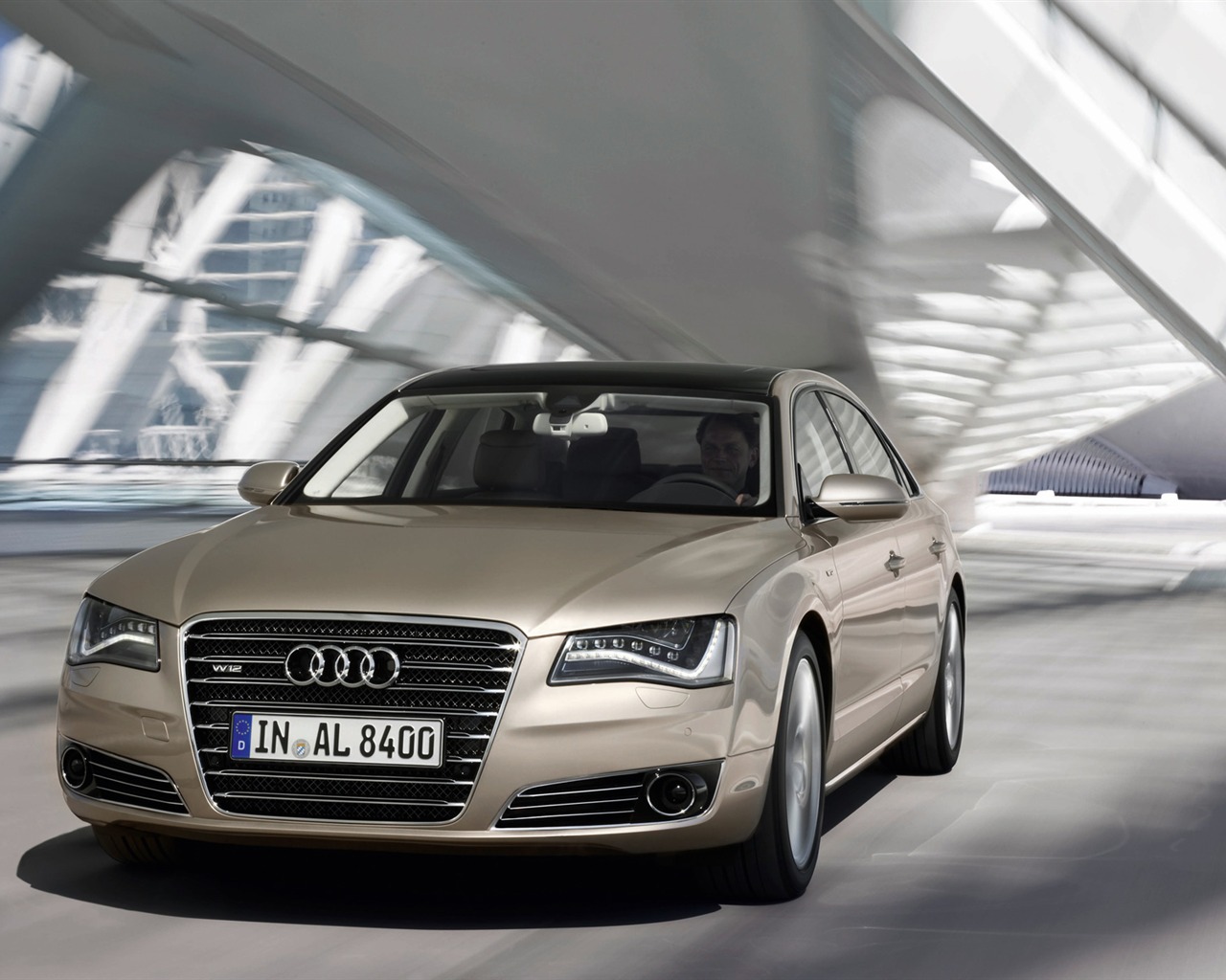 Audi A8 L W12 Quattro - 2010 HD tapetu #17 - 1280x1024