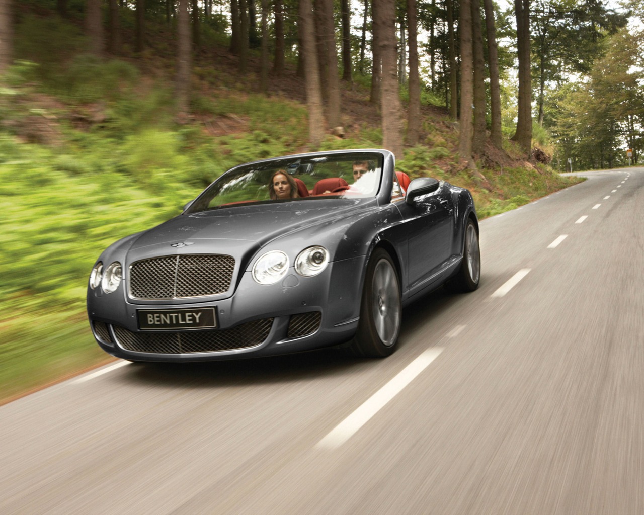 Bentley Continental GTC Speed - 2010 fonds d'écran HD #2 - 1280x1024