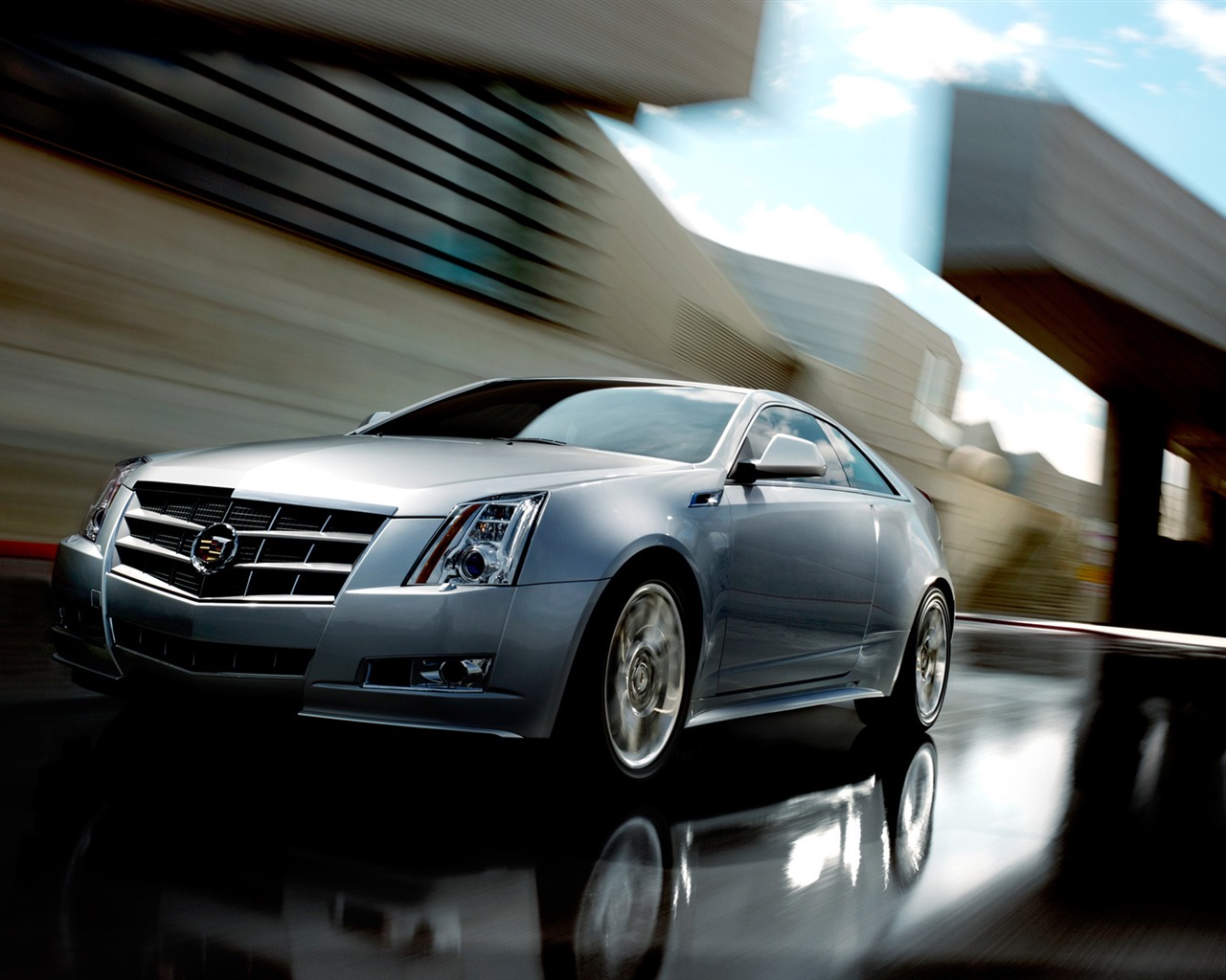 Cadillac CTS Coupe - 2011 HD wallpaper #10 - 1280x1024
