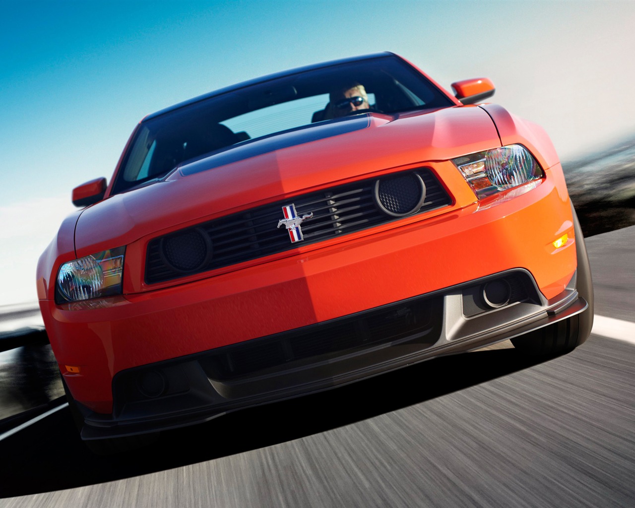 Ford Mustang Boss 302 - 2012 HD wallpaper #1 - 1280x1024