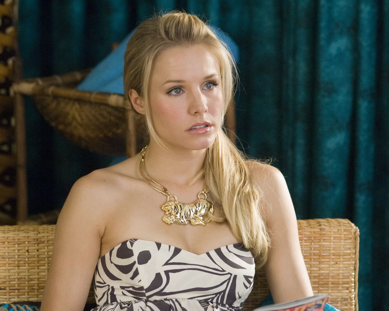 Kristen Bell hermoso fondo de pantalla (2) #7 - 1280x1024