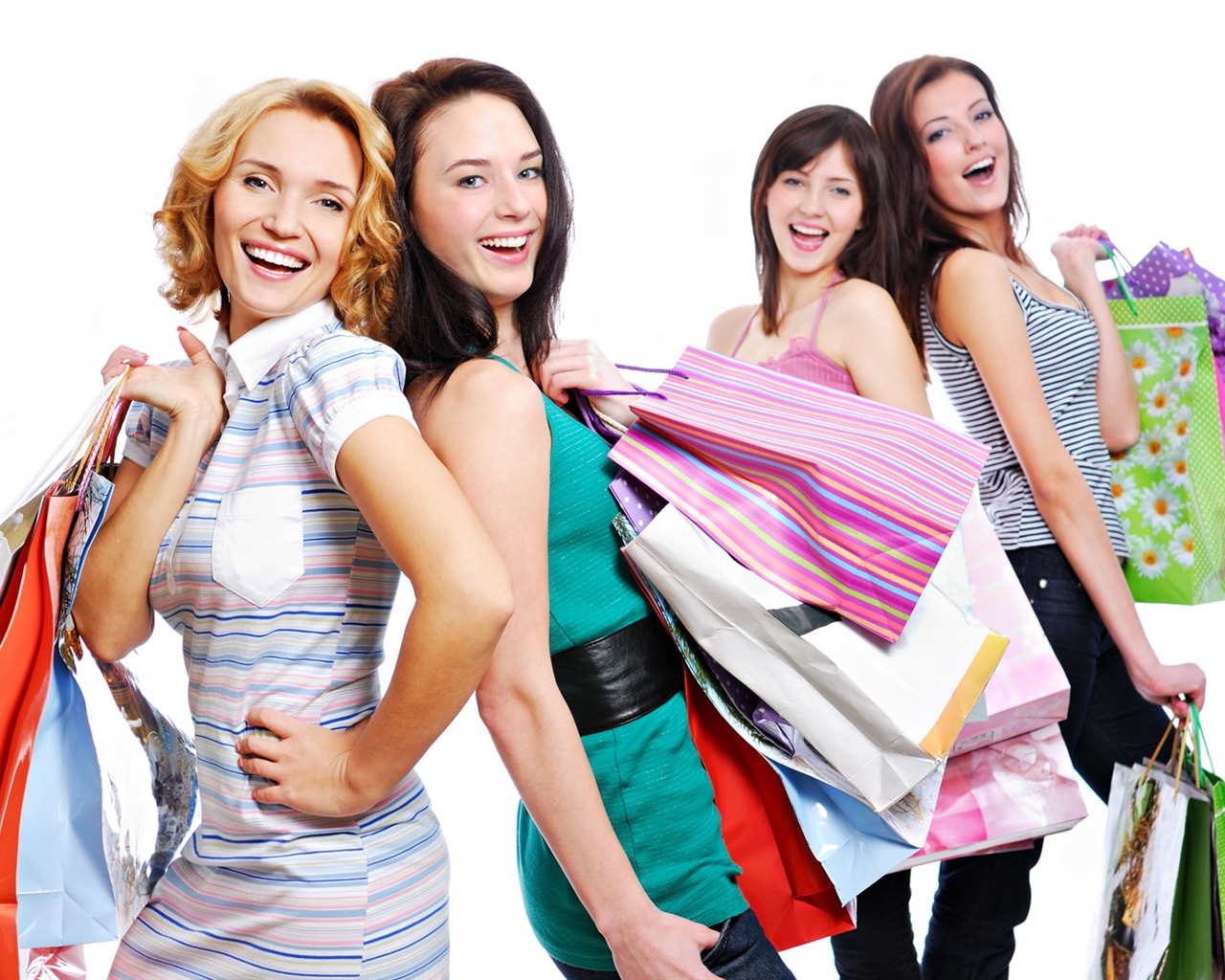 Shopping weiblichen HD Wallpaper (4) #19 - 1280x1024