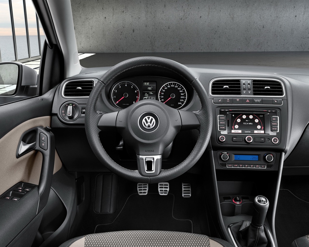 Volkswagen CrossPolo - 2010 HD wallpaper #8 - 1280x1024
