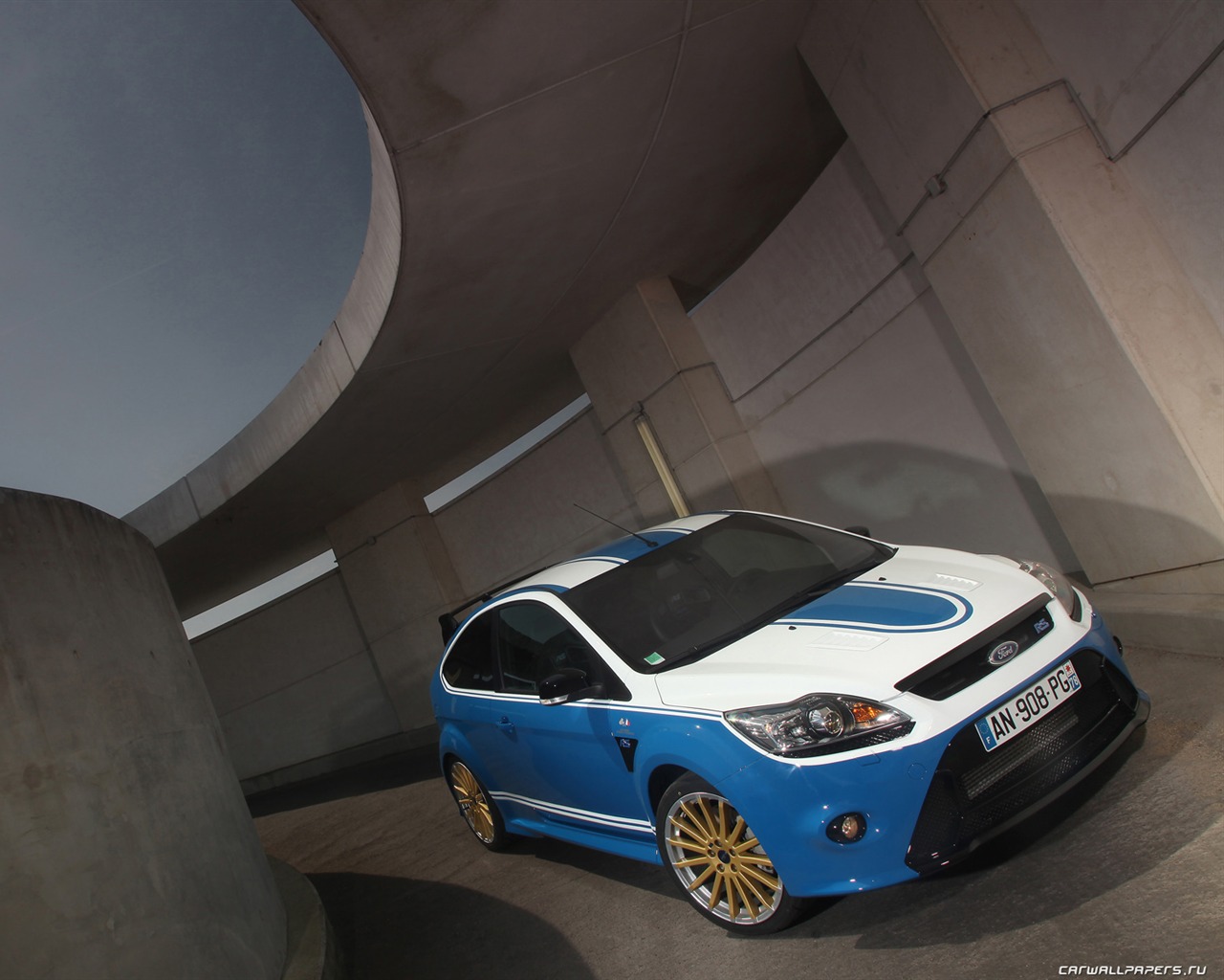 Ford Focus RS Le Mans Classic - 2010 HD обои #4 - 1280x1024