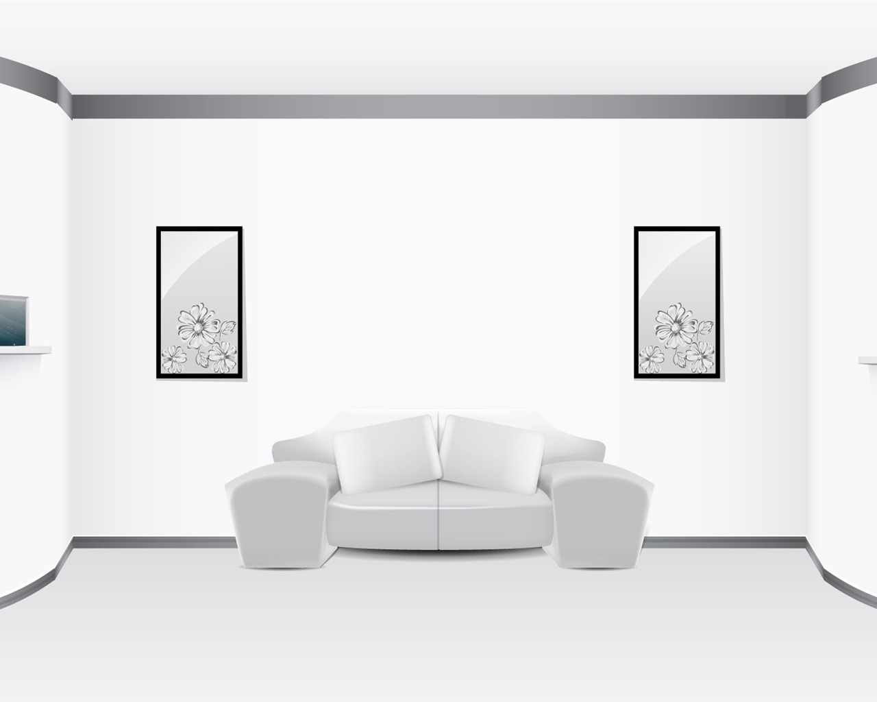 Vector home wallpaper (3) #9 - 1280x1024