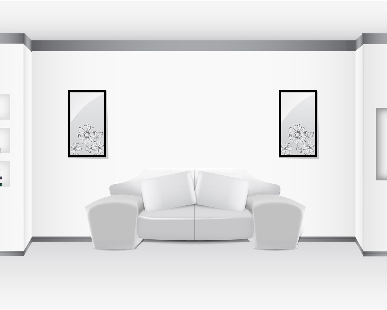 Vector home wallpaper (3) #19 - 1280x1024