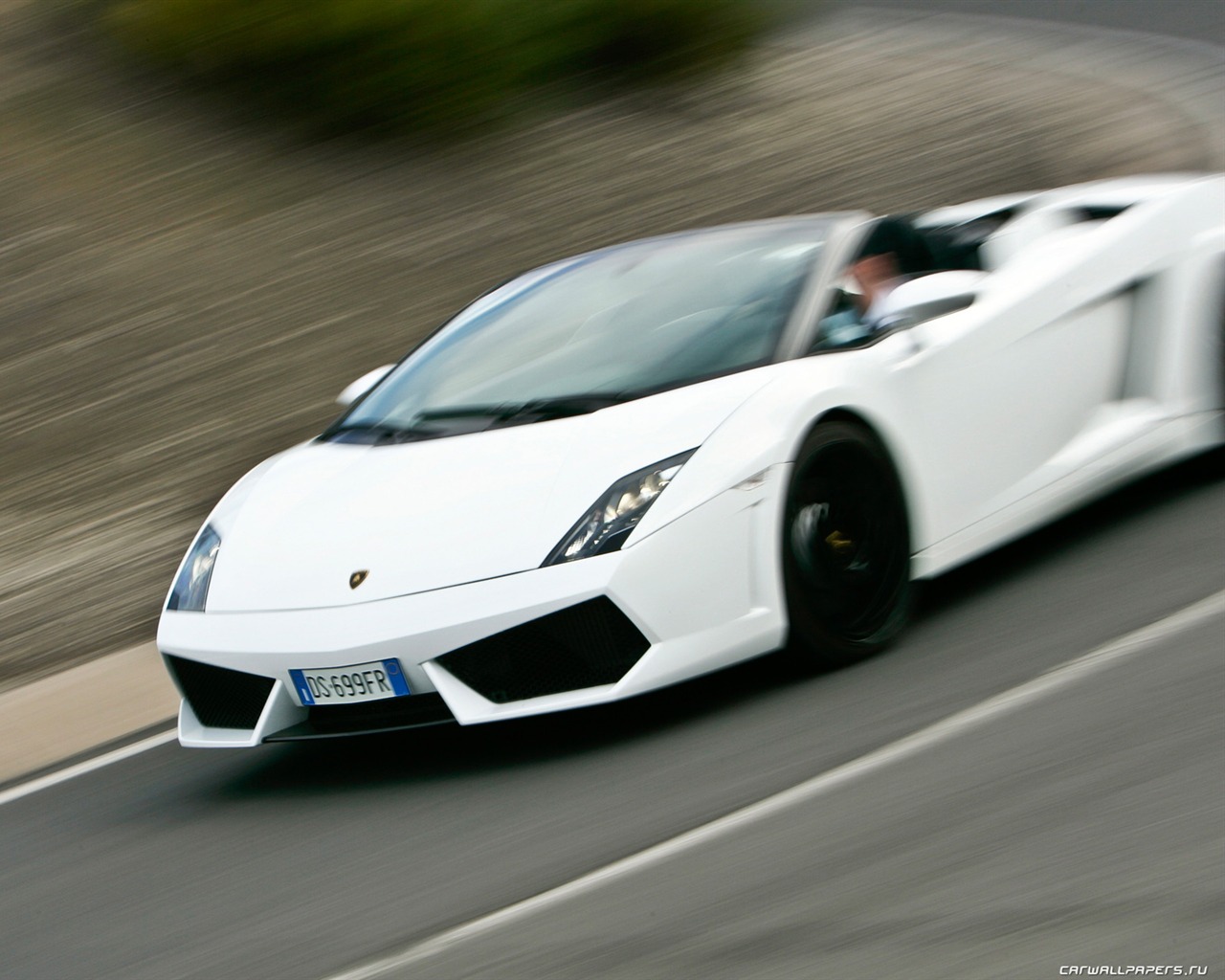 Lamborghini Gallardo LP560-4 Spyder - 2009 HD обои #21 - 1280x1024