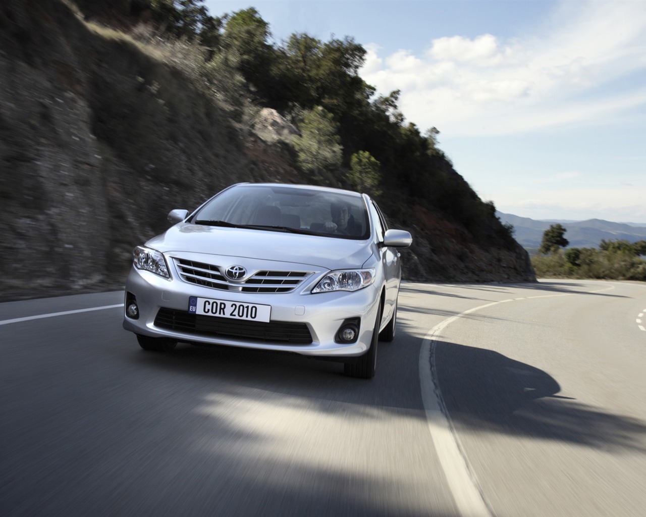 Toyota Corolla - 2010 fonds d'écran HD #4 - 1280x1024