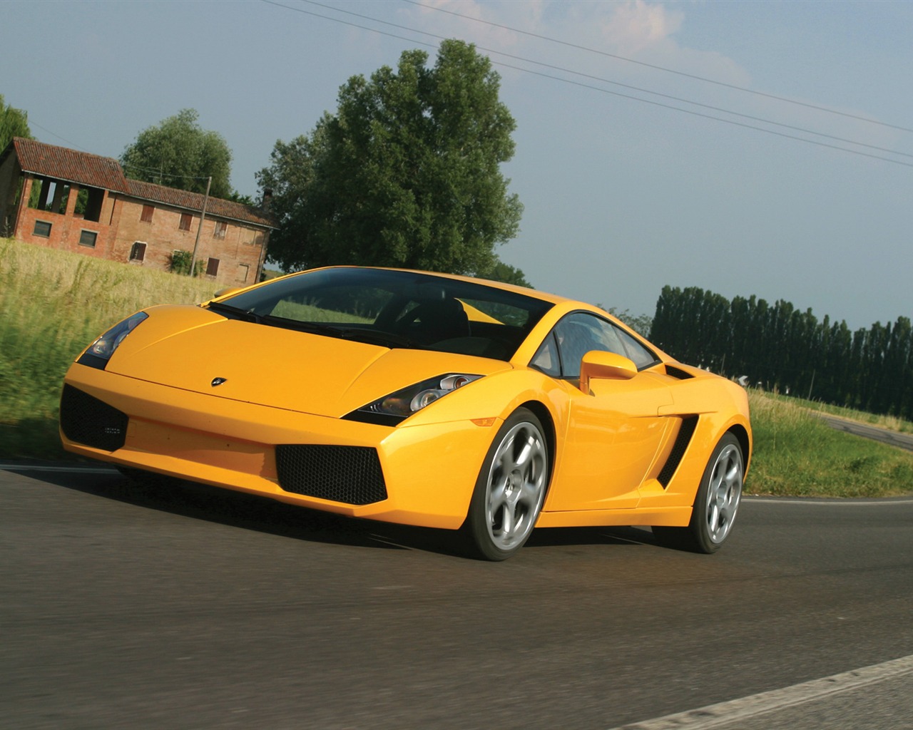 Lamborghini Gallardo - 2003 fonds d'écran HD #26 - 1280x1024