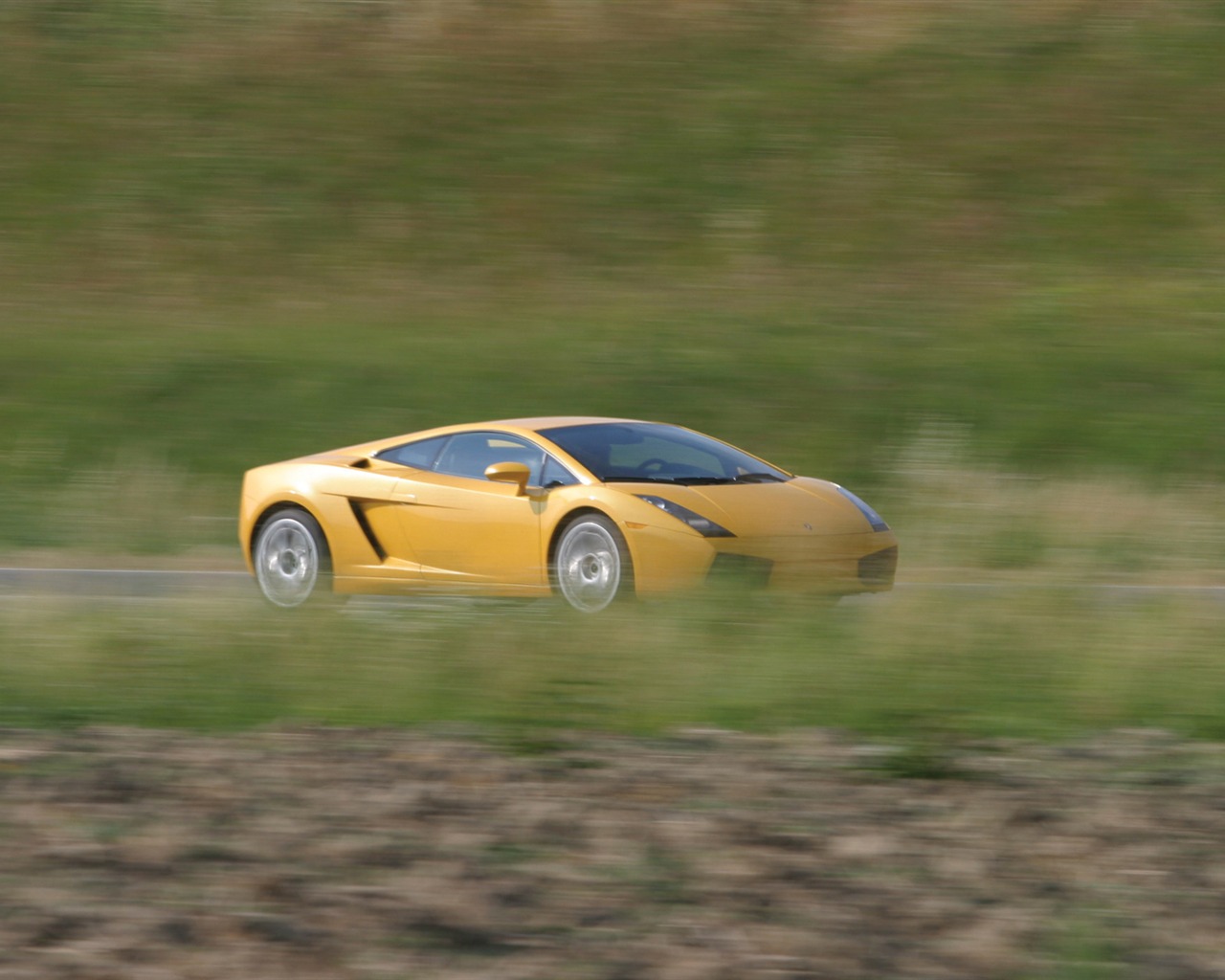 Lamborghini Gallardo - 2003 HD обои #53 - 1280x1024