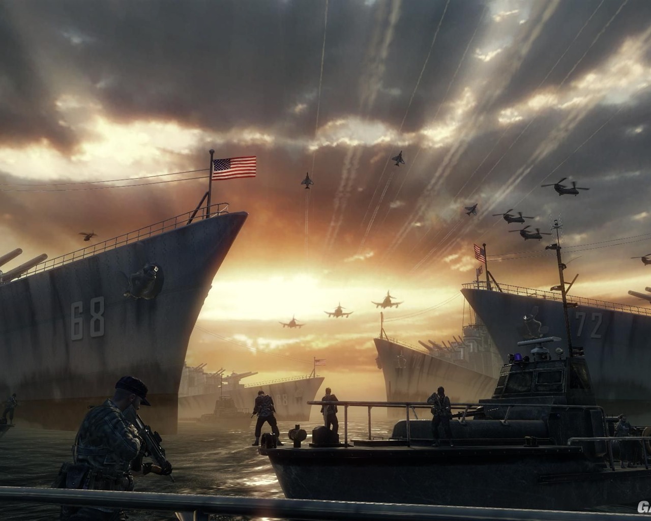 Call Of Duty: Black Ops HD обои (2) #72 - 1280x1024